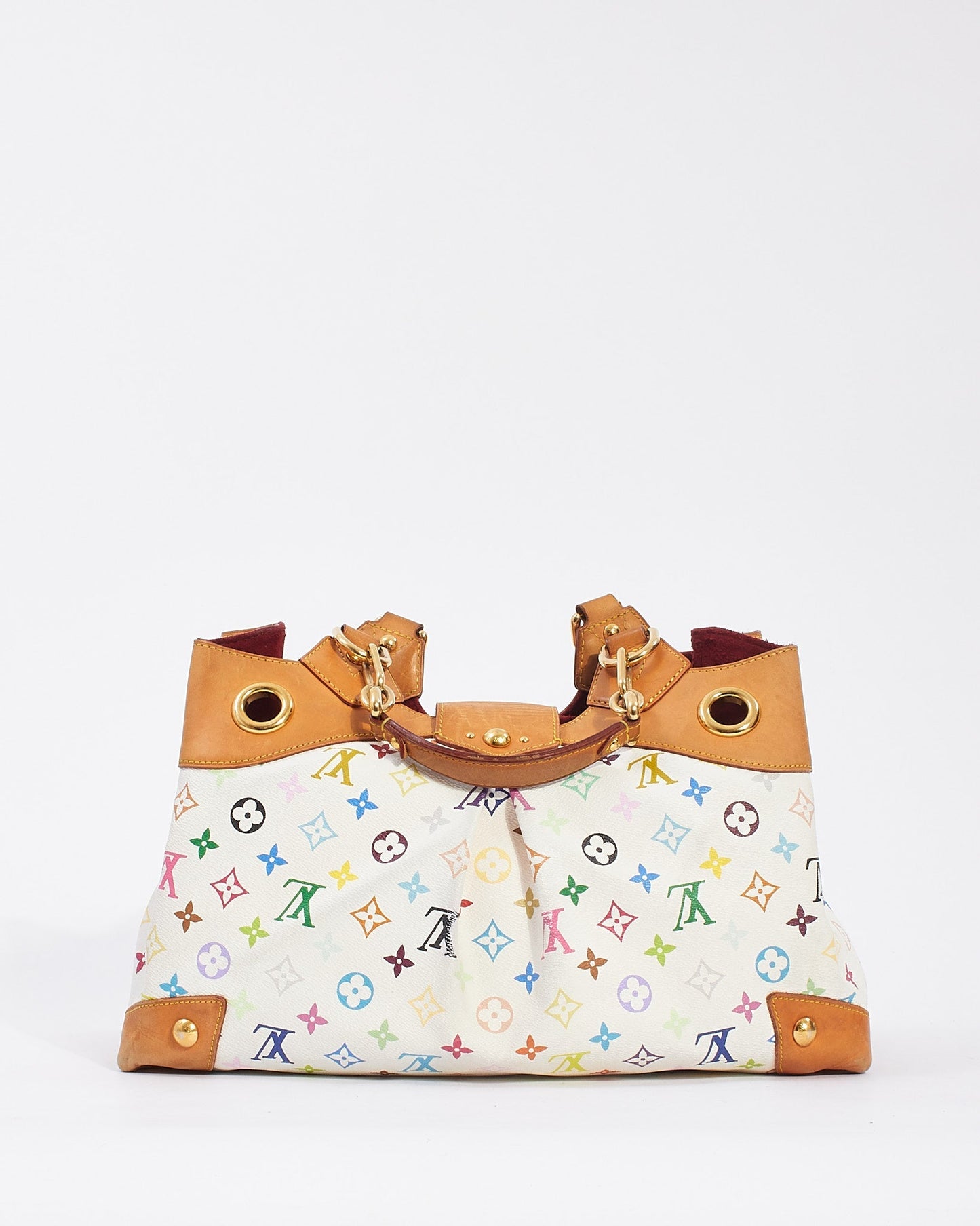 Louis Vuitton White Monogram Multicolore Ursula Bag