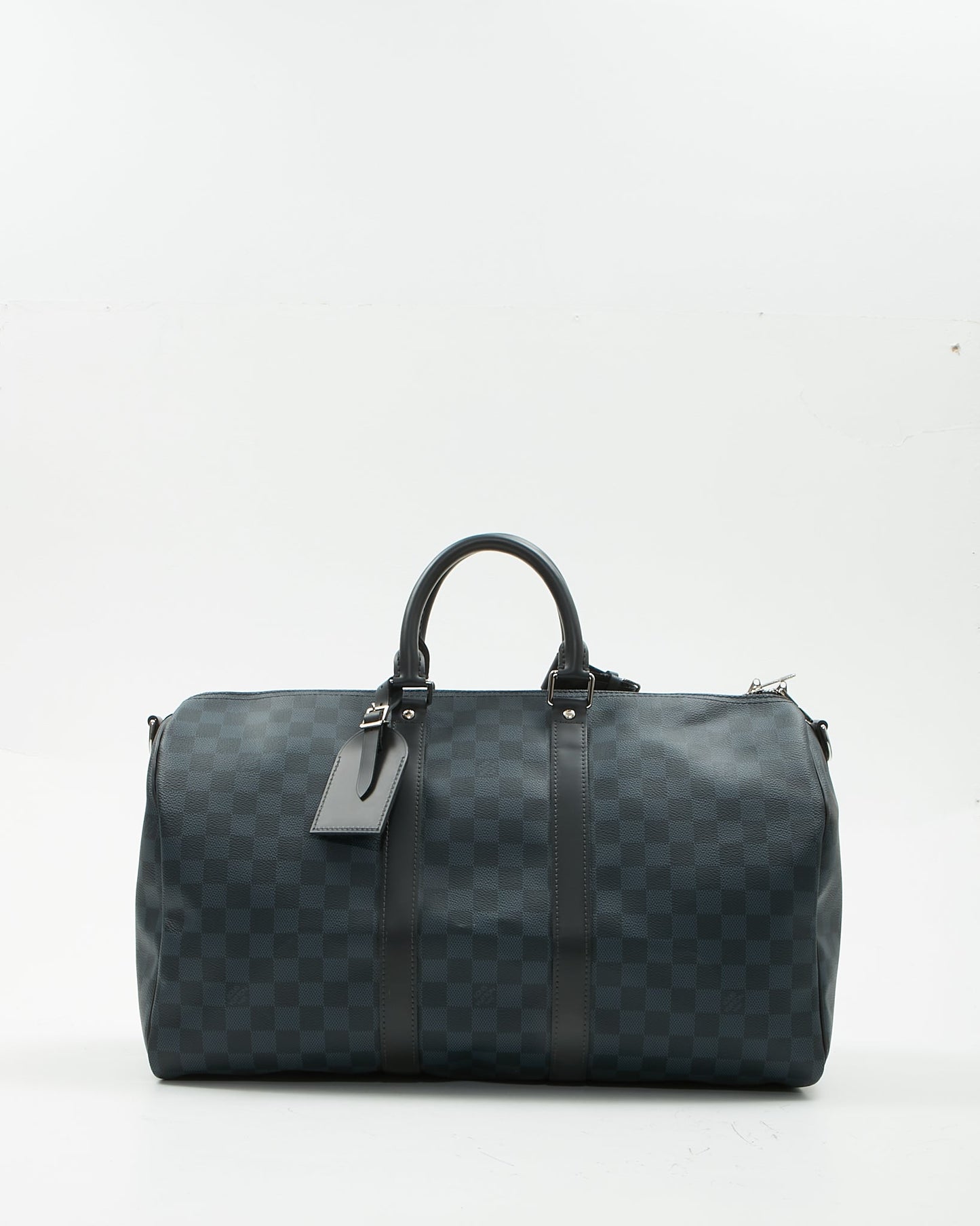Louis Vuitton Damier Cobalt Canvas Keepall 45 Bandouliere Bag