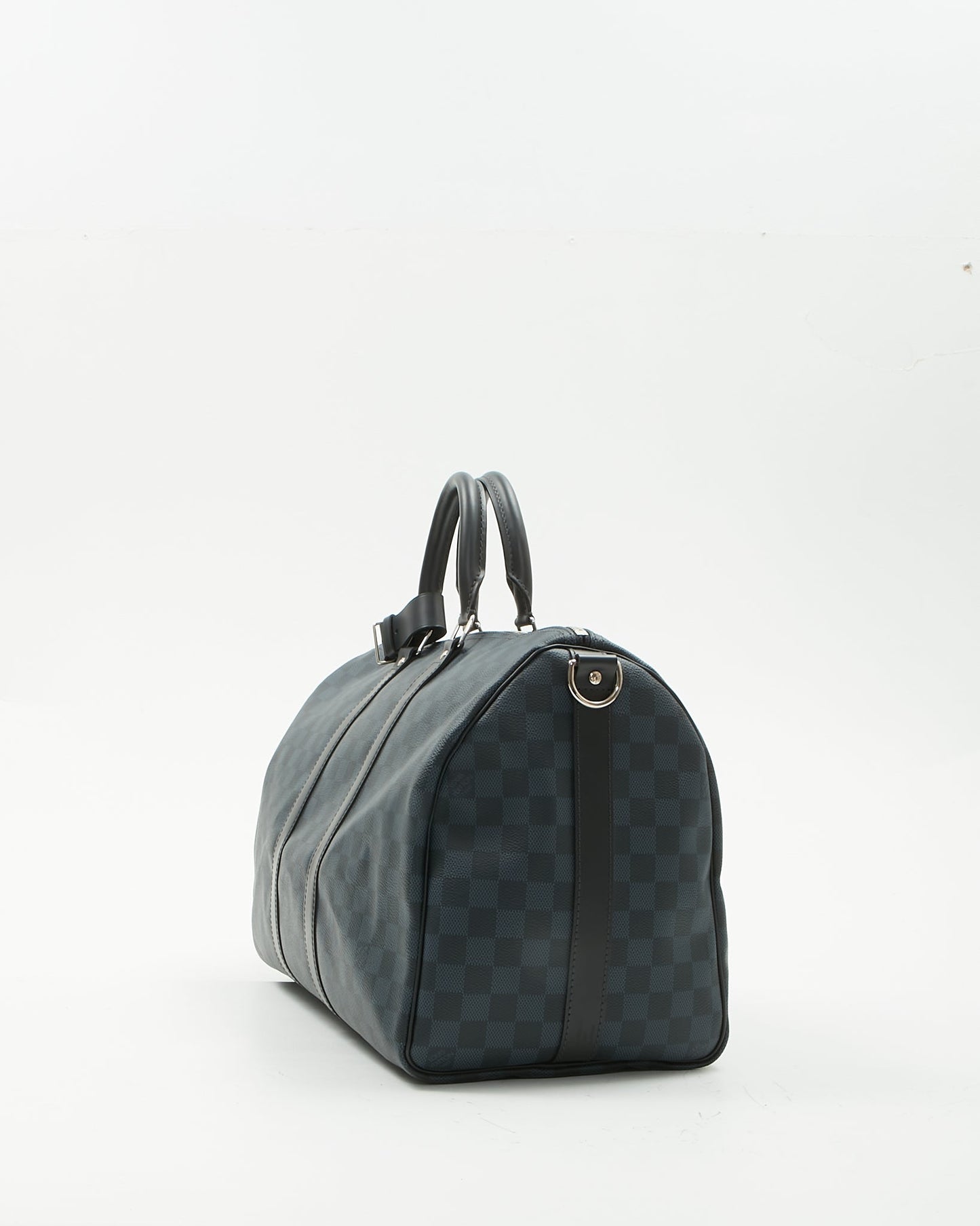 Louis Vuitton Damier Cobalt Canvas Keepall 45 Bandouliere Bag