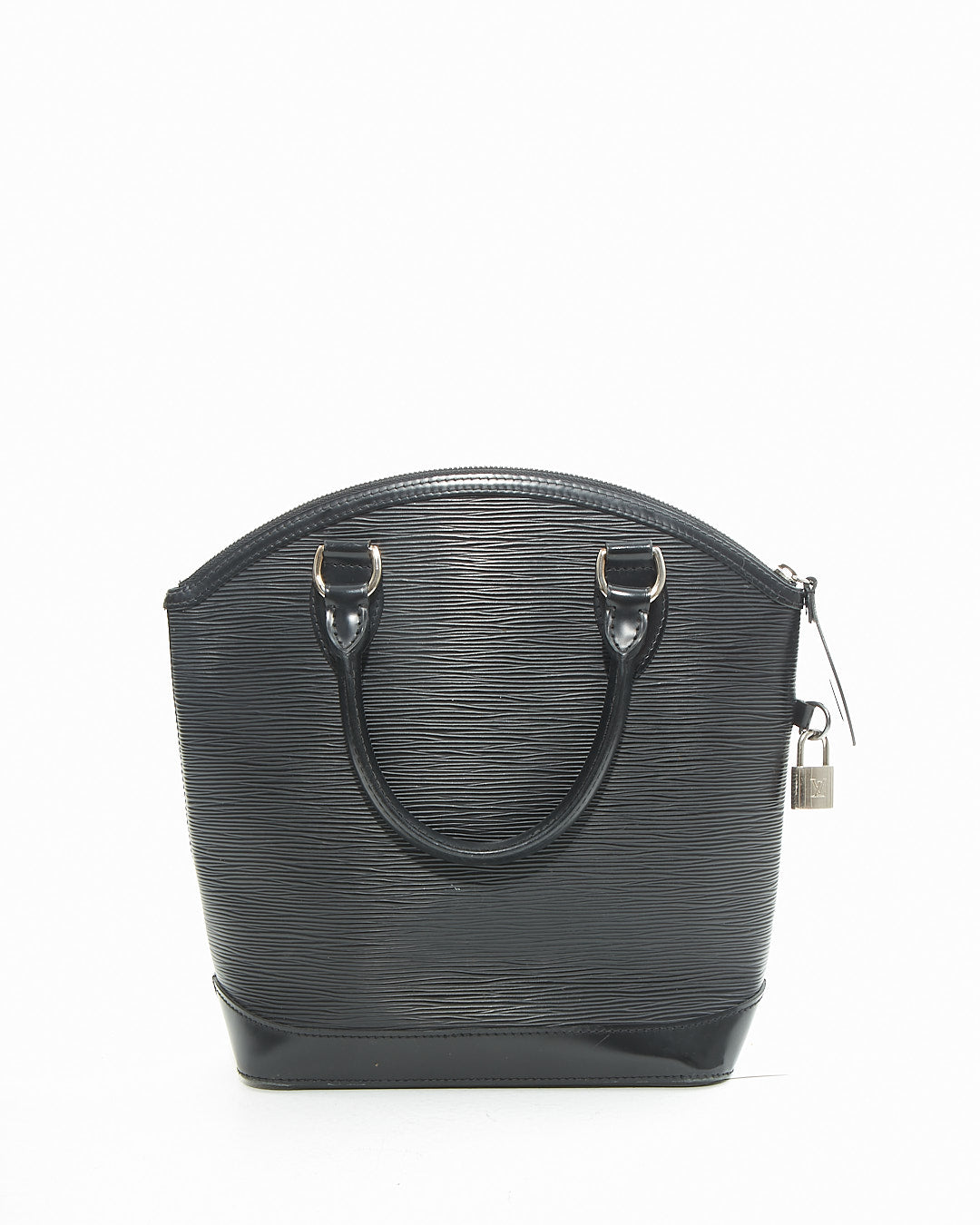 Louis Vuitton Black Epi Leather Lockit Vertical Handbag