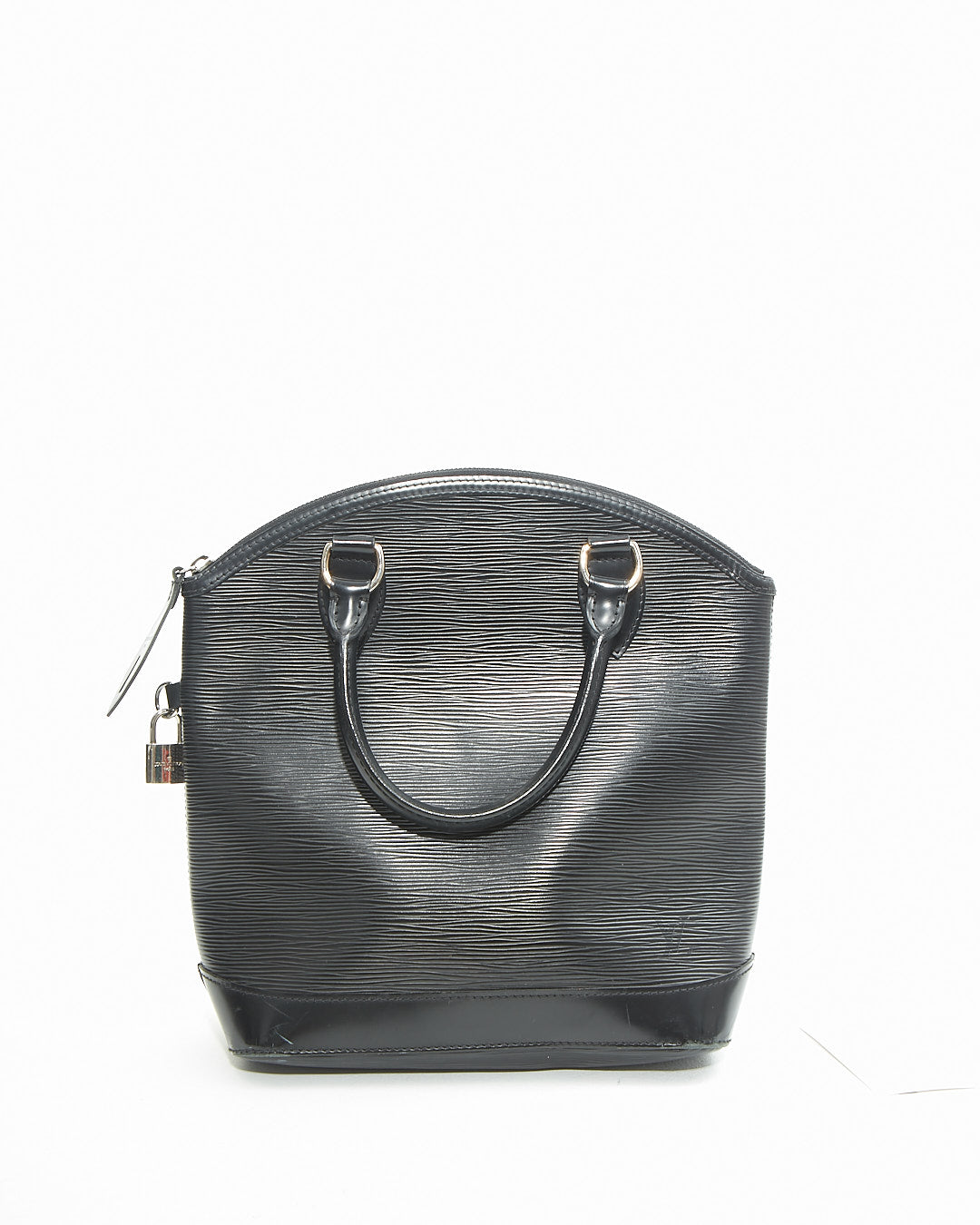 Louis Vuitton Black Epi Leather Lockit Vertical Handbag
