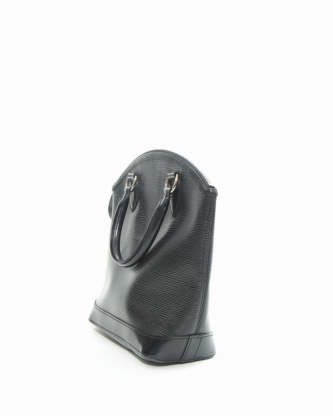 Louis Vuitton Black Epi Leather Lockit Vertical Handbag