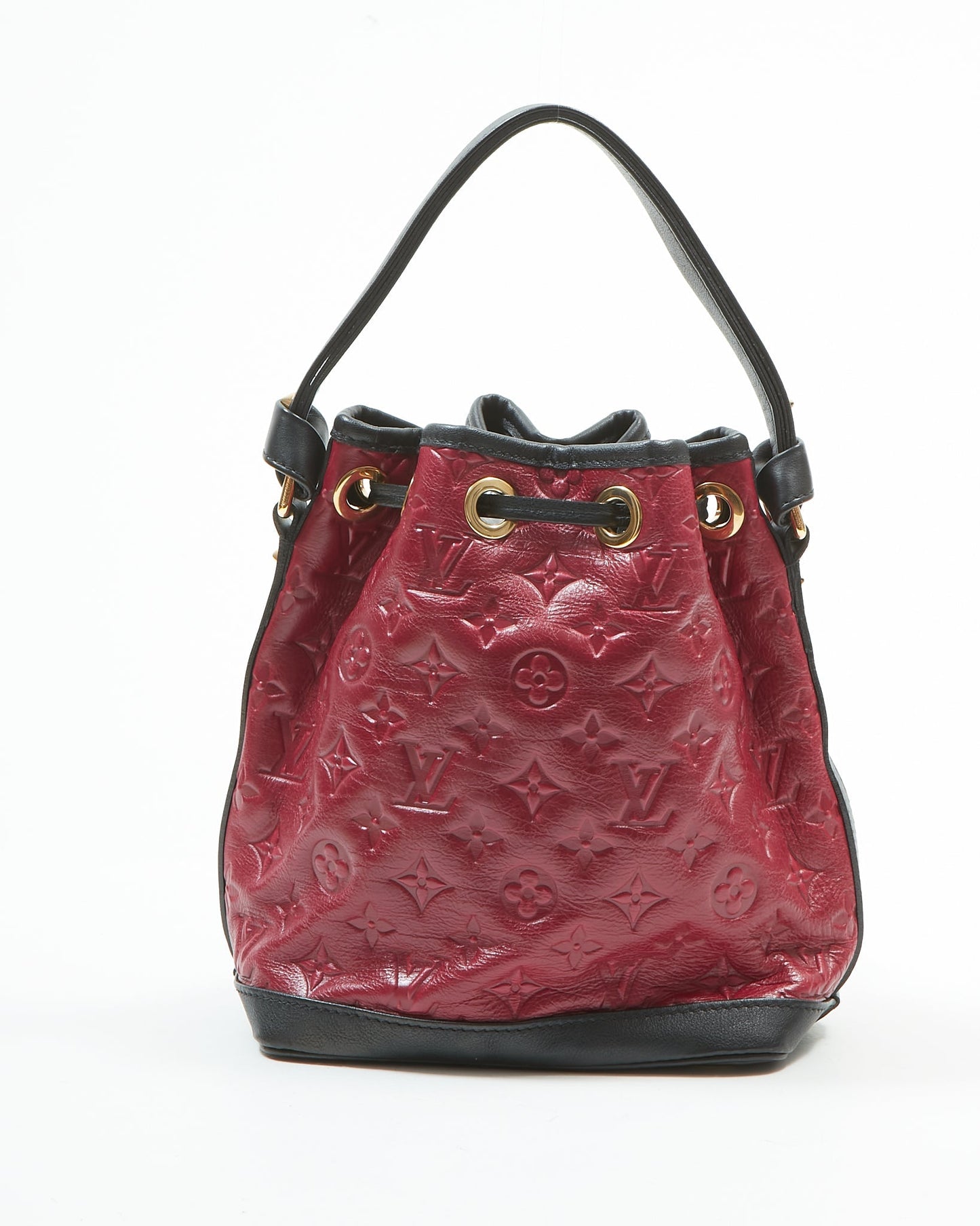 Louis Vuitton Cranberry Special Edition Double Jeu NeoNoe Bucket Bag