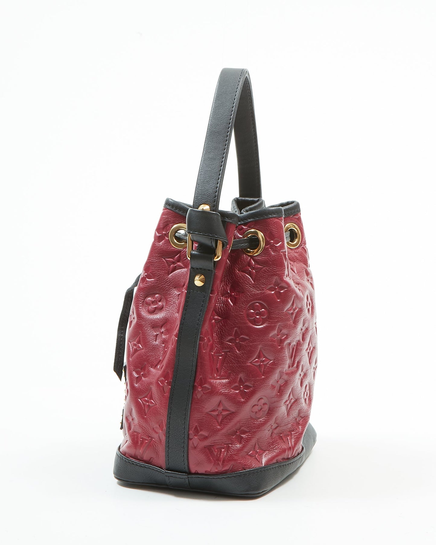 Louis Vuitton Cranberry Special Edition Double Jeu NeoNoe Bucket Bag