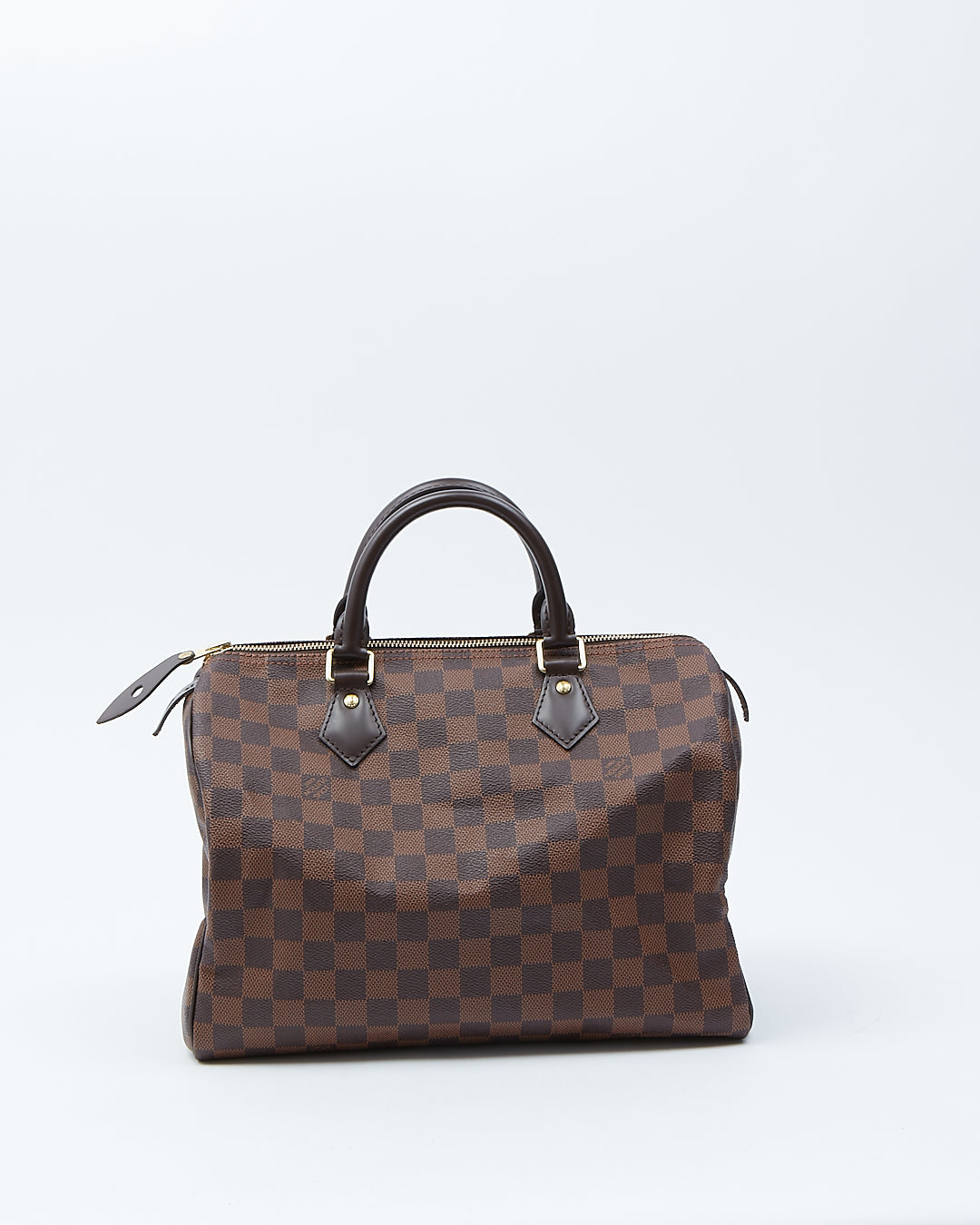 Louis Vuitton Damier Ebene Canvas Speedy 30 Bag