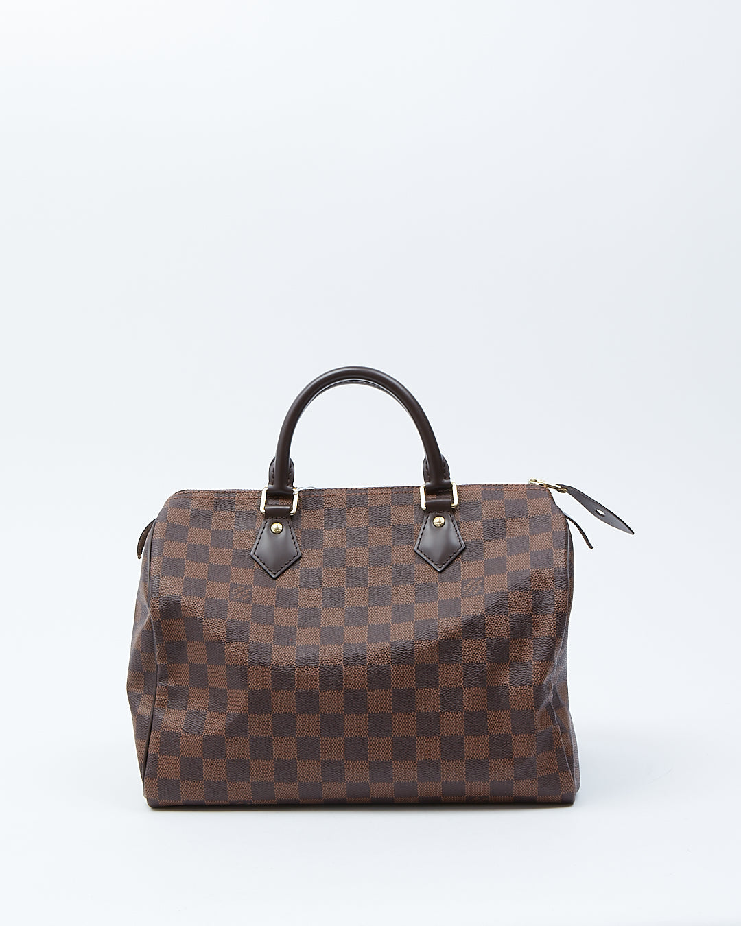 Louis Vuitton Damier Ebene Canvas Speedy 30 Bag