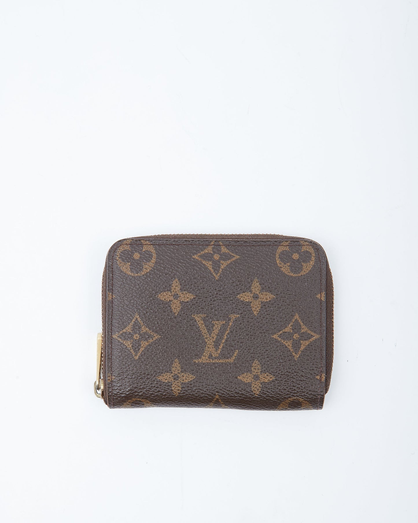 Louis Vuitton Monogram Canvas Small Zippy Wallet
