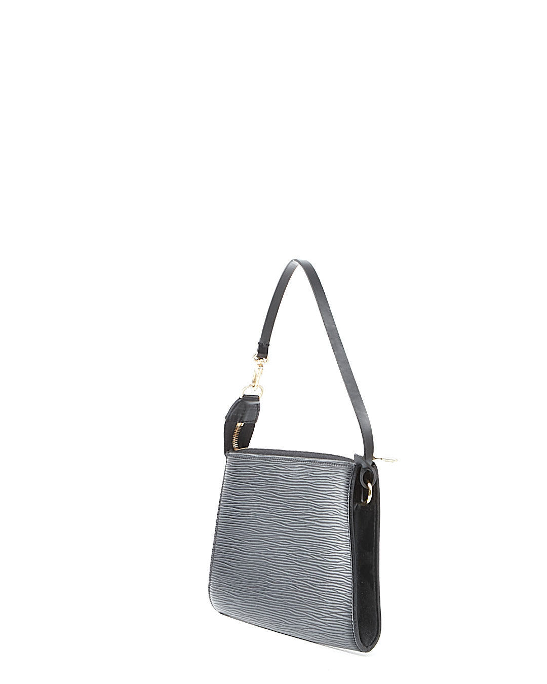 Louis Vuitton Black Epi Leather Pochette Shoulder Bag