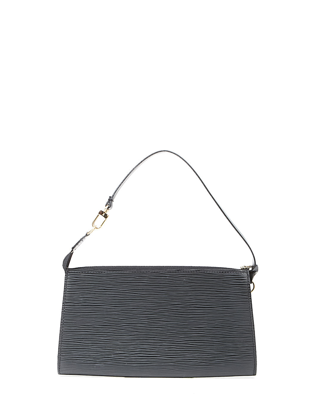 Louis Vuitton Black Epi Leather Pochette Shoulder Bag