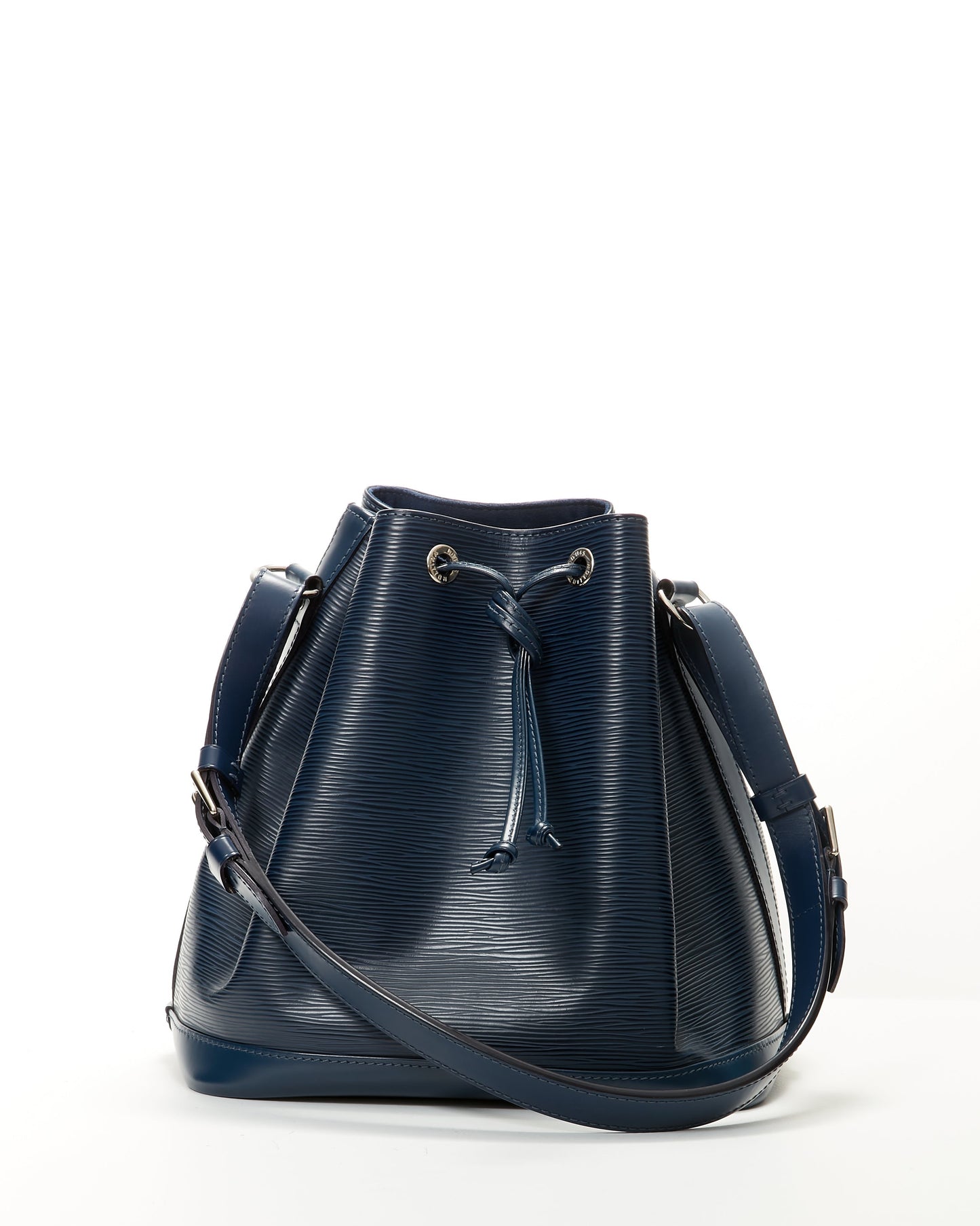 Louis Vuitton Blue Indigo Petit Epi Noe Bucket Bag