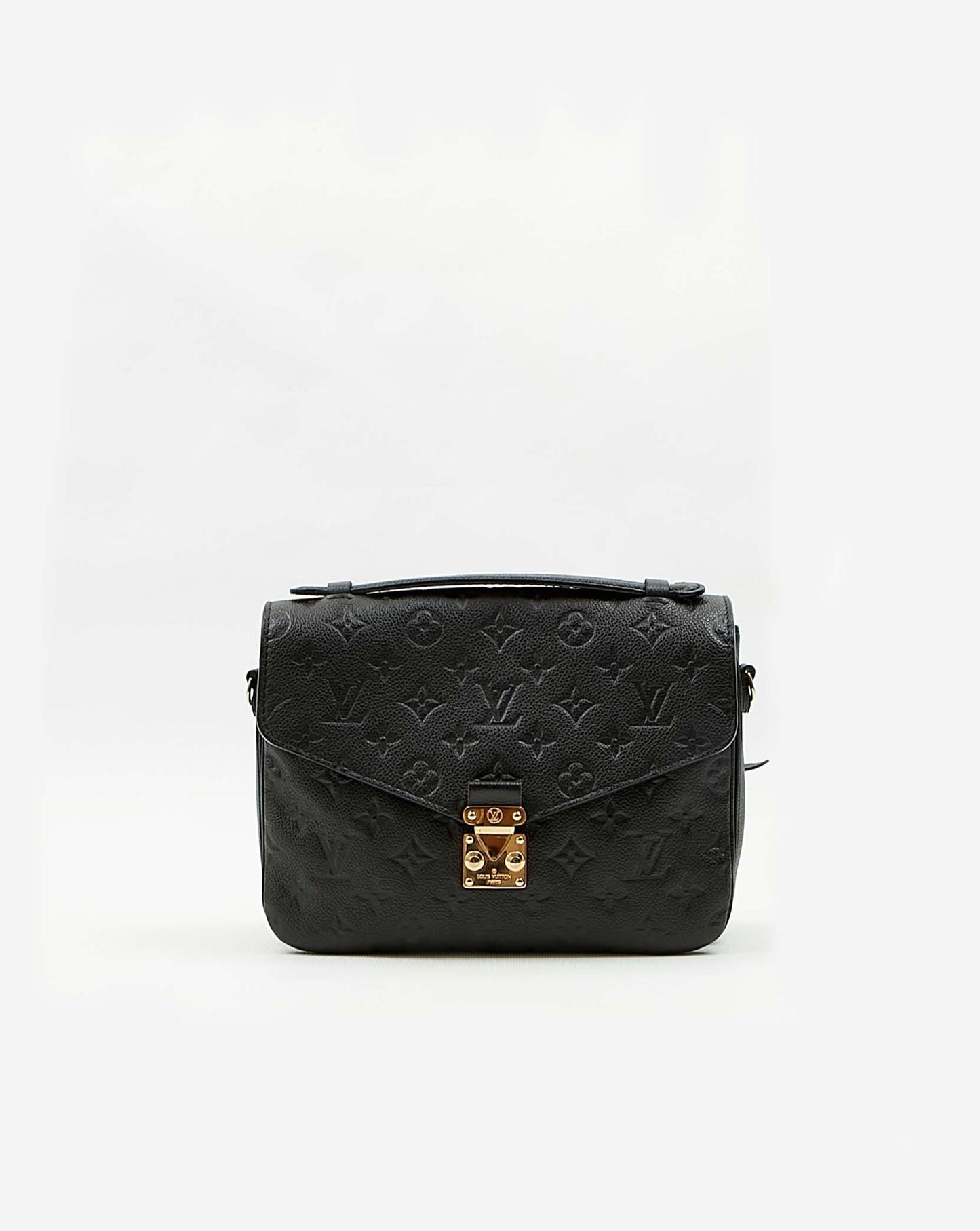 Louis Vuitton Black Empreinte Monogram Pochette Metis Bag