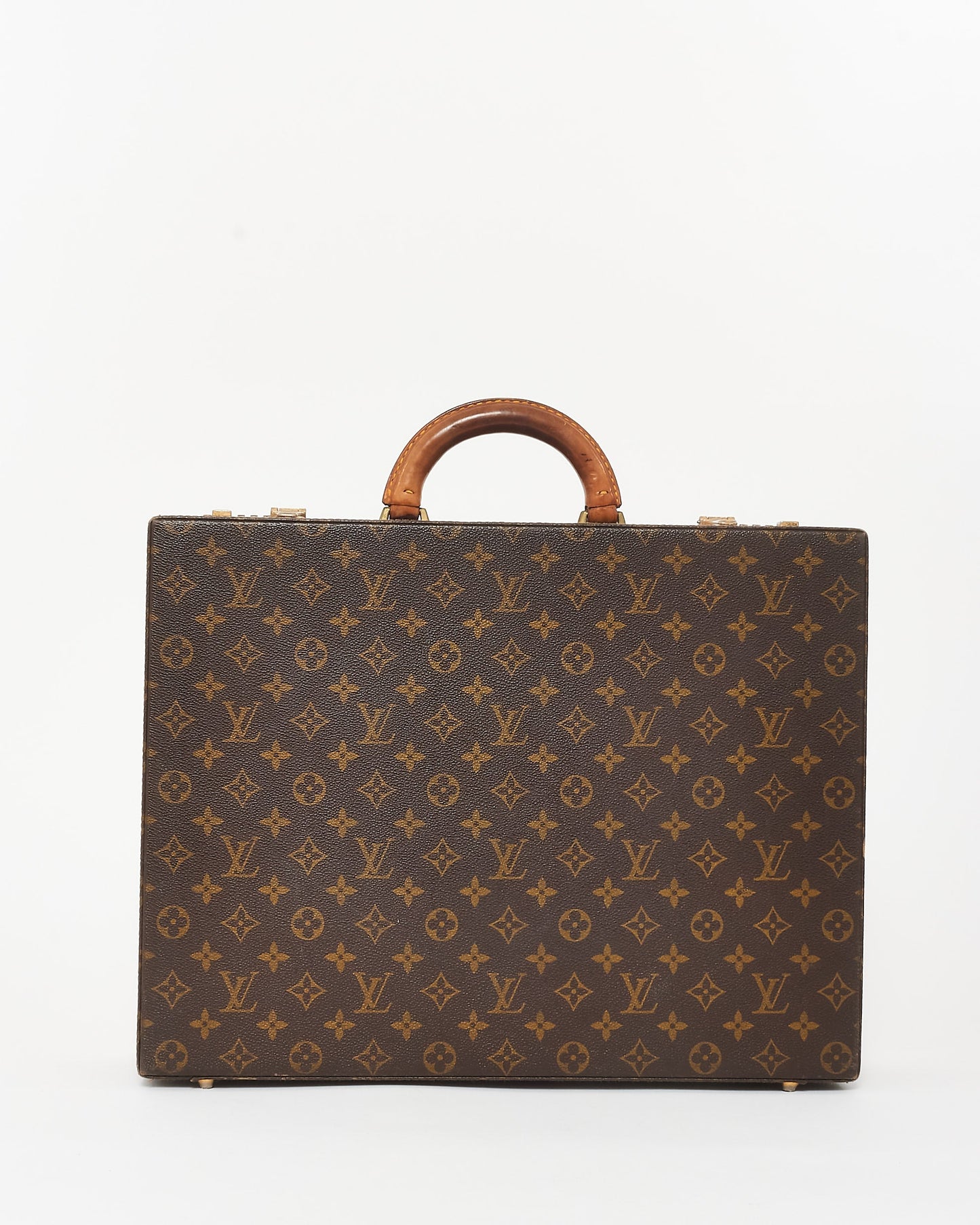 Louis Vuitton Monogram Coated Canvas Trunk Briefcase