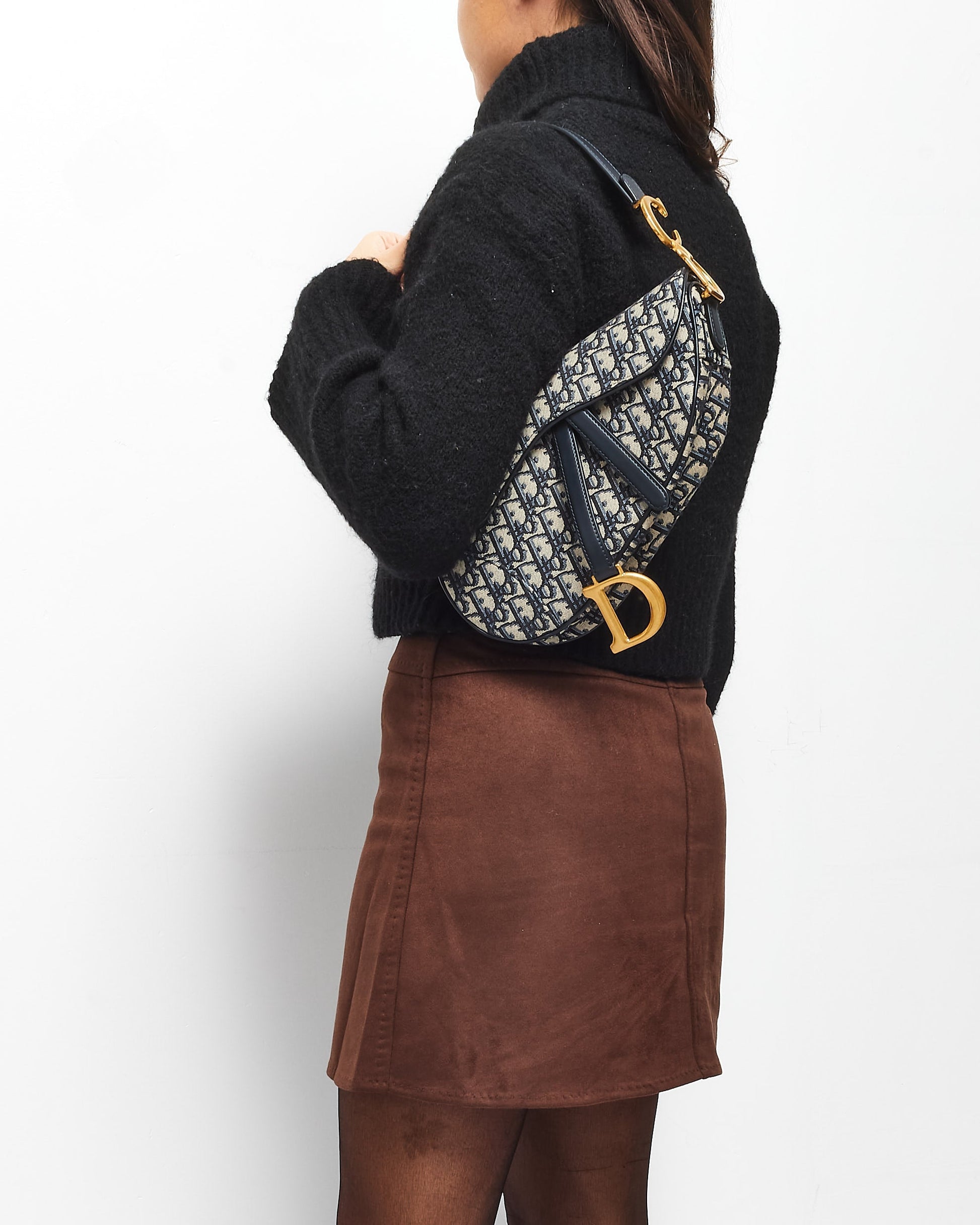 Dior Monogram Leather Canvas Crossbody