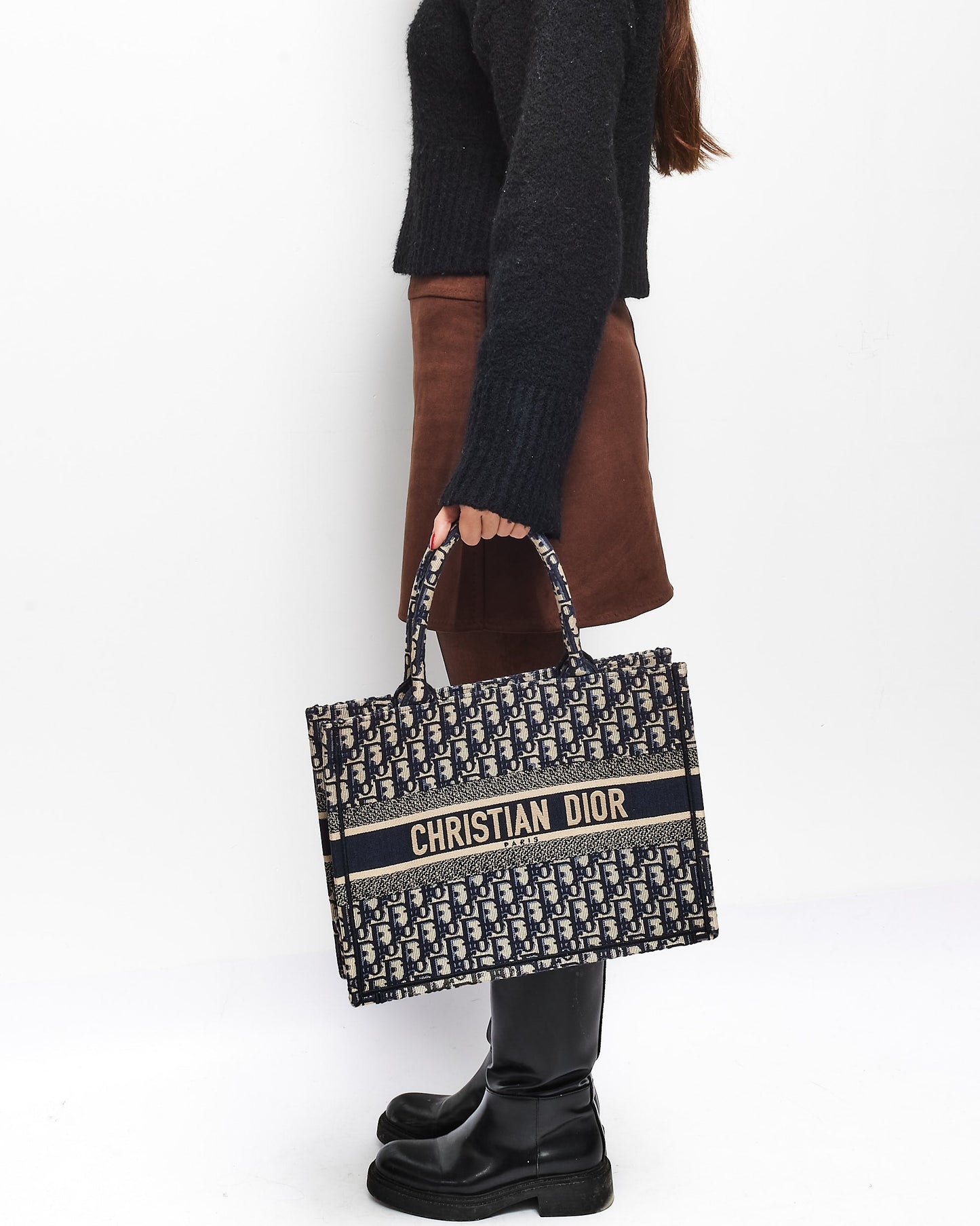 Dior Book Tote Canvas Tote
