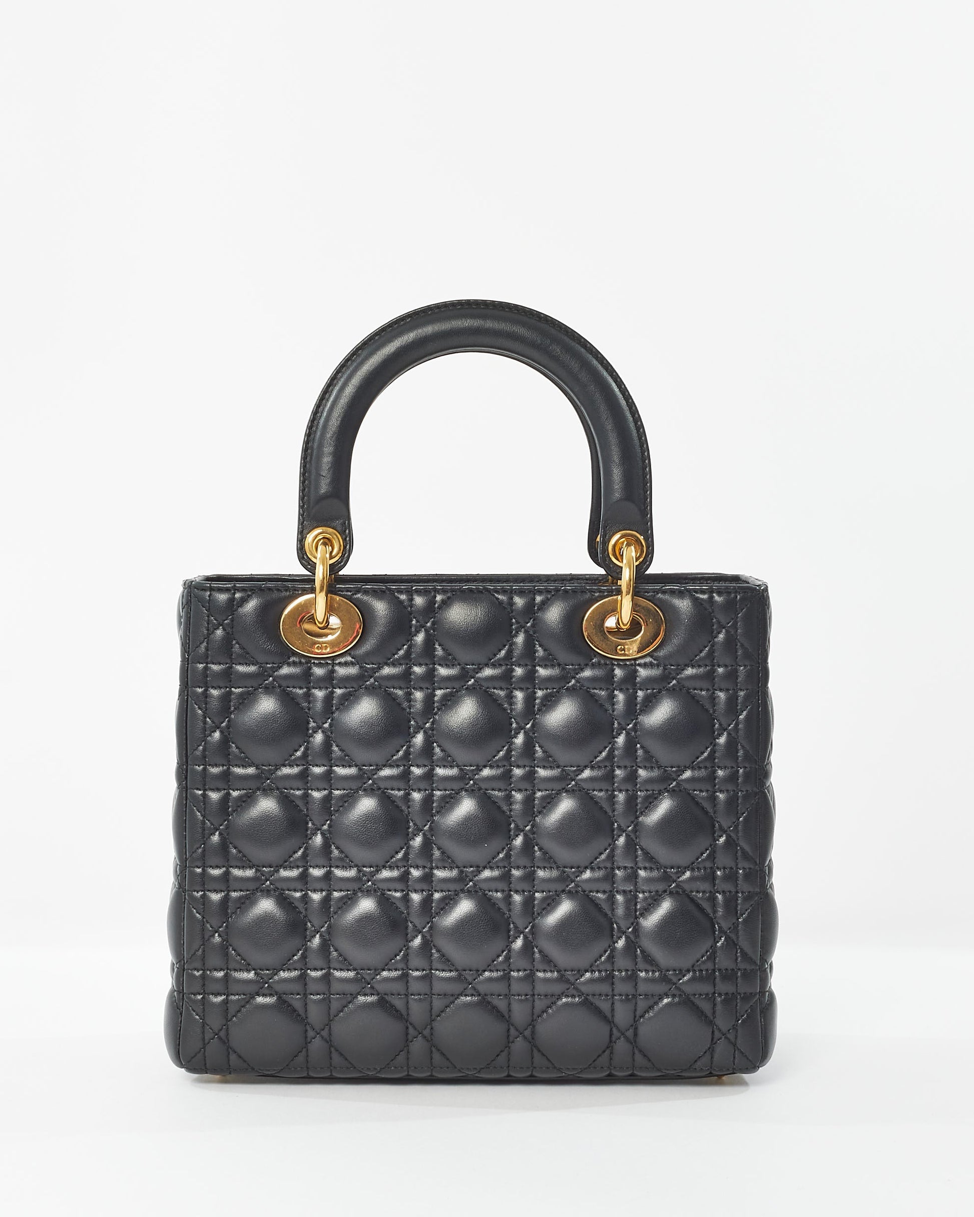 Dior Lady Dior Leather Handbag
