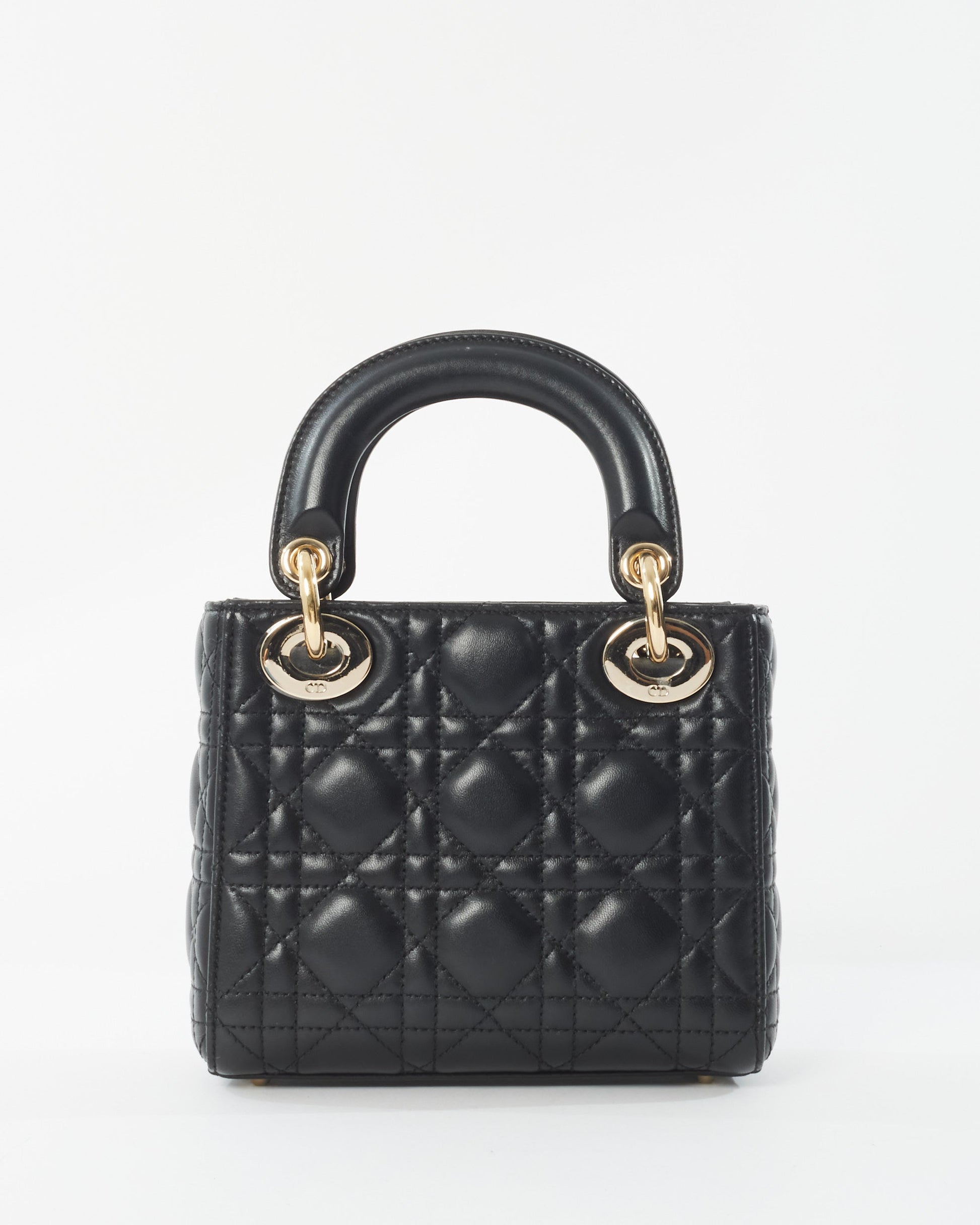 Dior Lady Dior Leather Mini Handbag