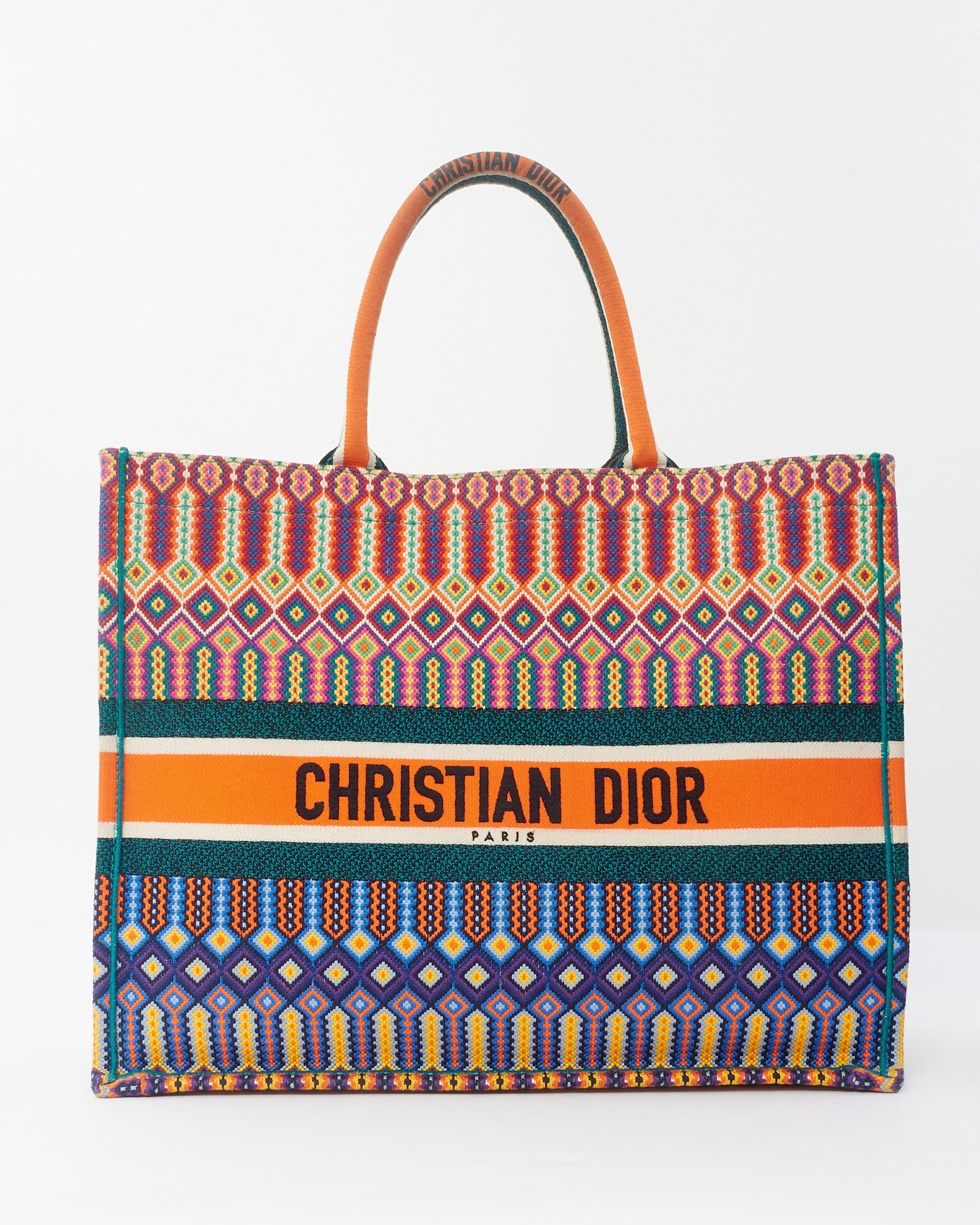 Dior Book Tote Canvas Tote