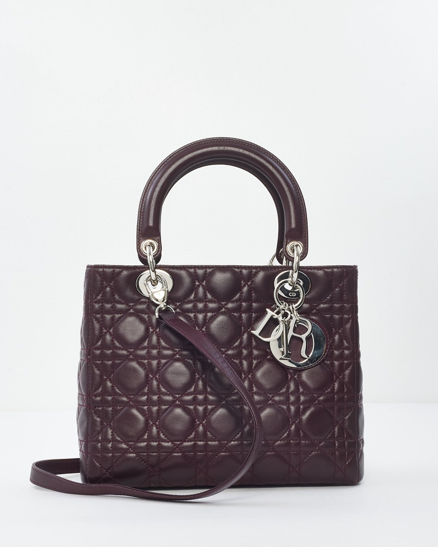 Dior Lady Dior Leather Handbag