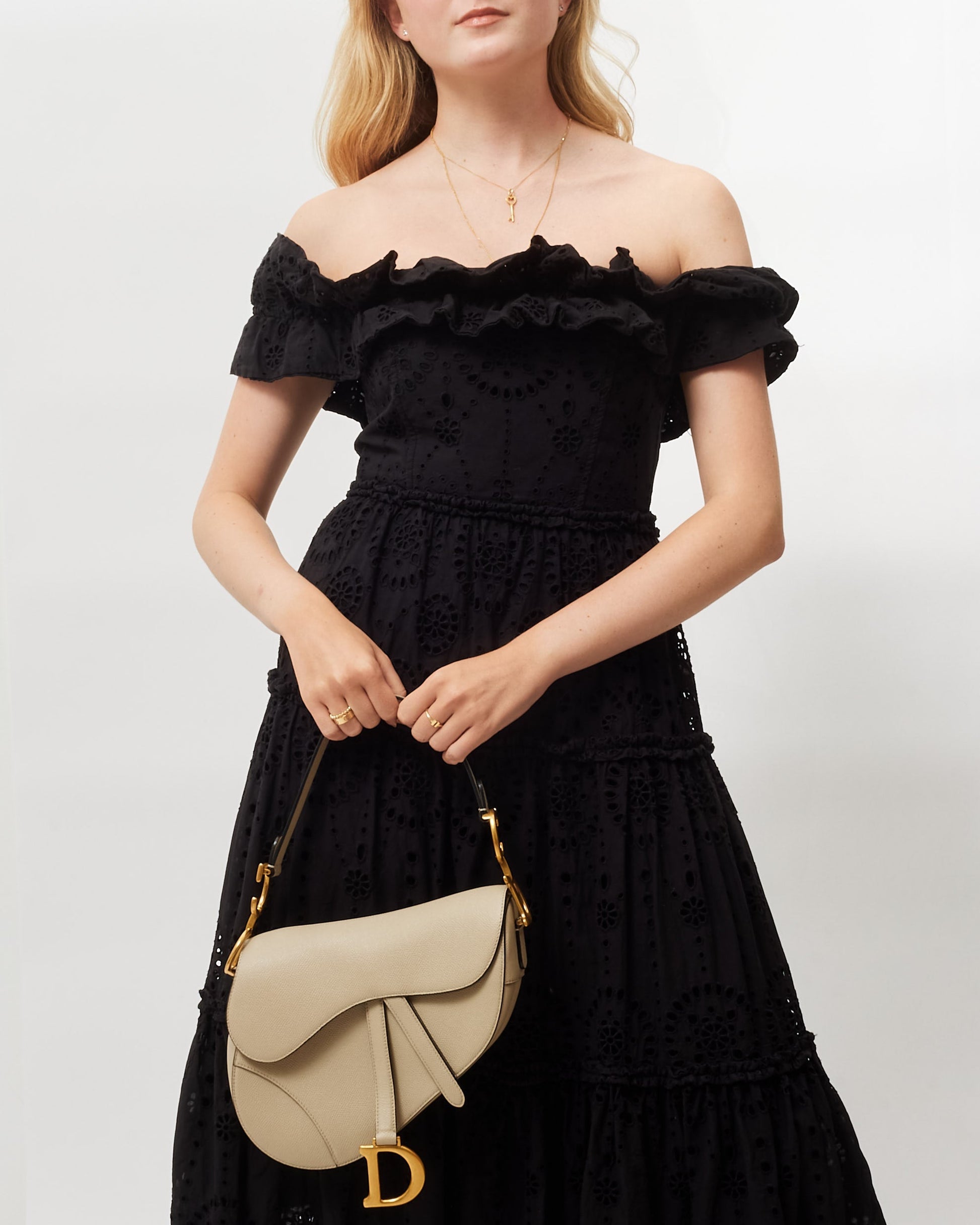 Dior Leather Shoulder Bag