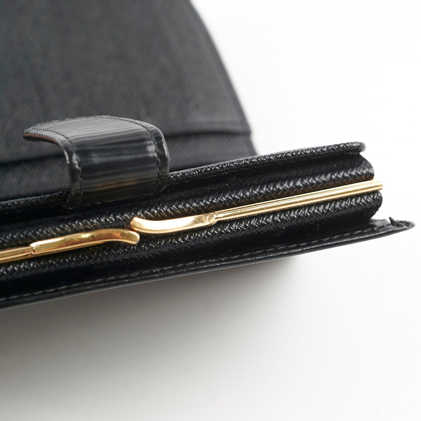 Louis Vuitton Epi French  Alice Bags Wallet Black