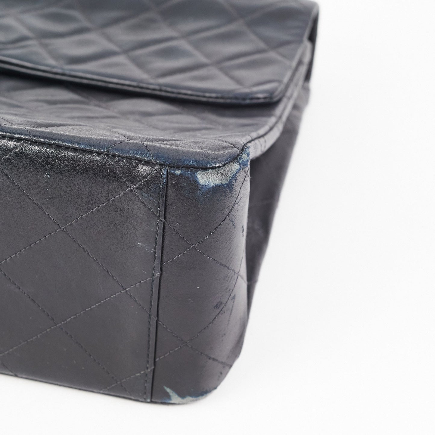 Chanel Maxi  Flap Black 24k Gold