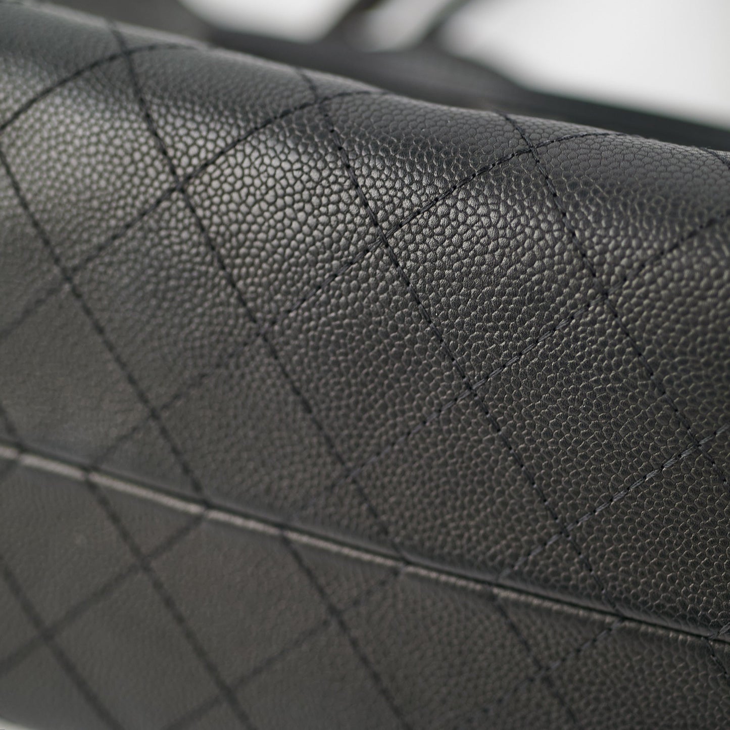 Chanel Urban Shopping Tote Caviar Black