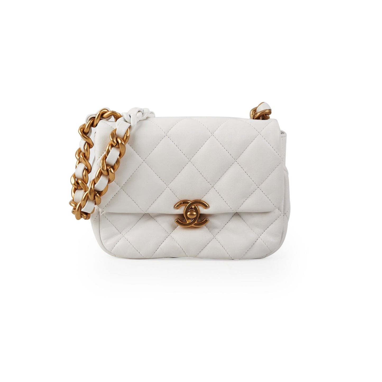 ITEM 6 - Chanel Season Flap White (Microchip)