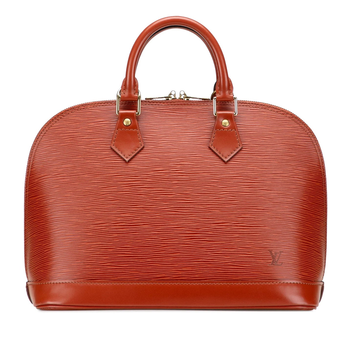 Brown Louis Vuitton Epi Alma PM Handbag
