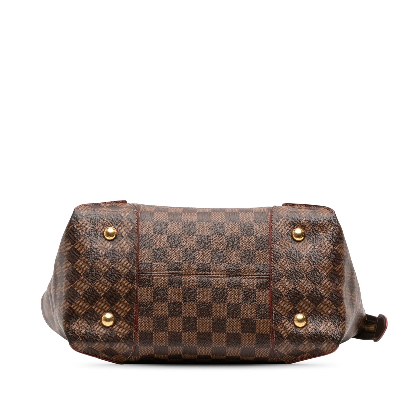 Brown Louis Vuitton Damier Ebene Caissa MM Tote Bag