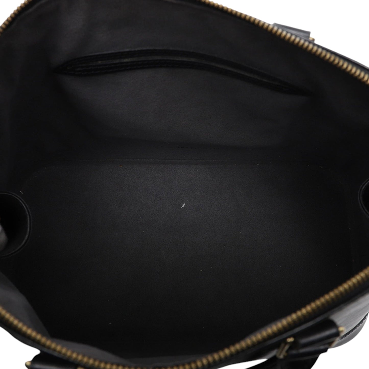Black Louis Vuitton Epi Alma PM Handbag