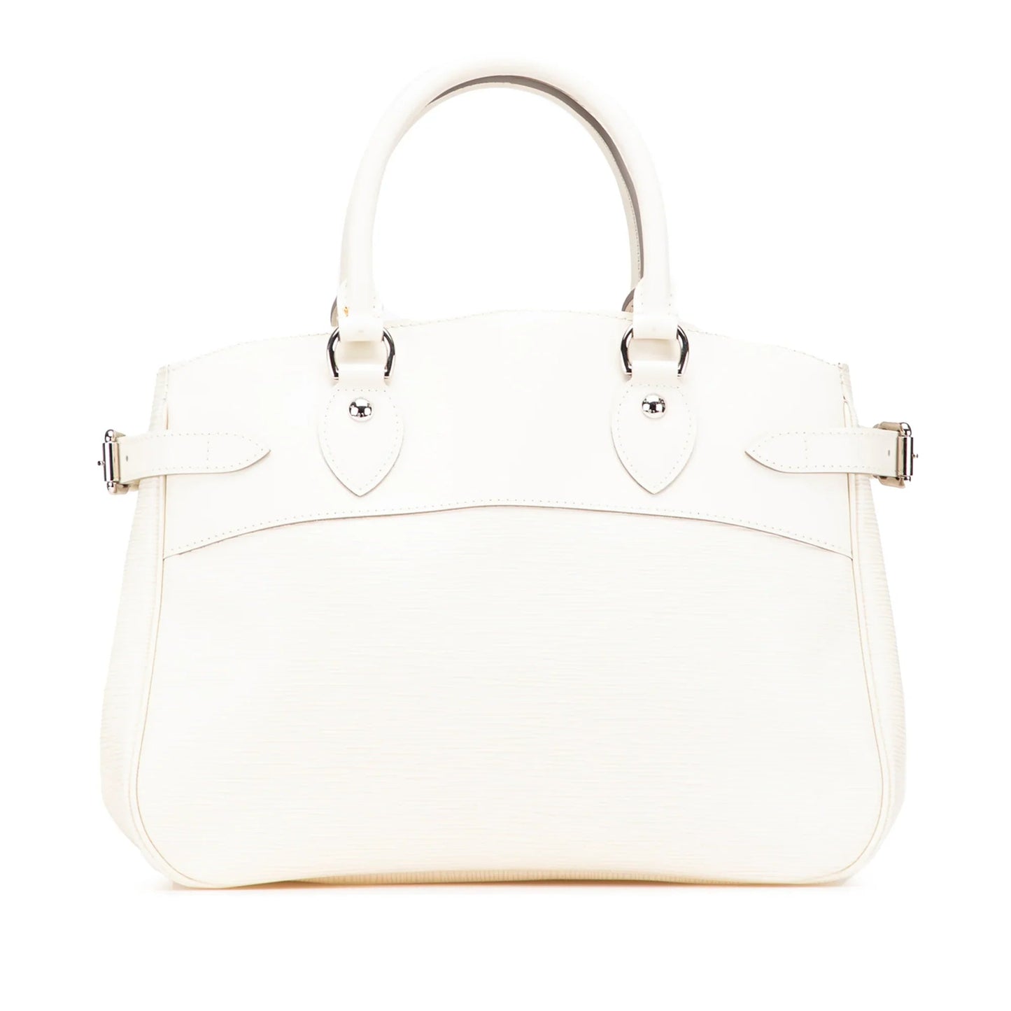 White Louis Vuitton Epi Passy PM Handbag