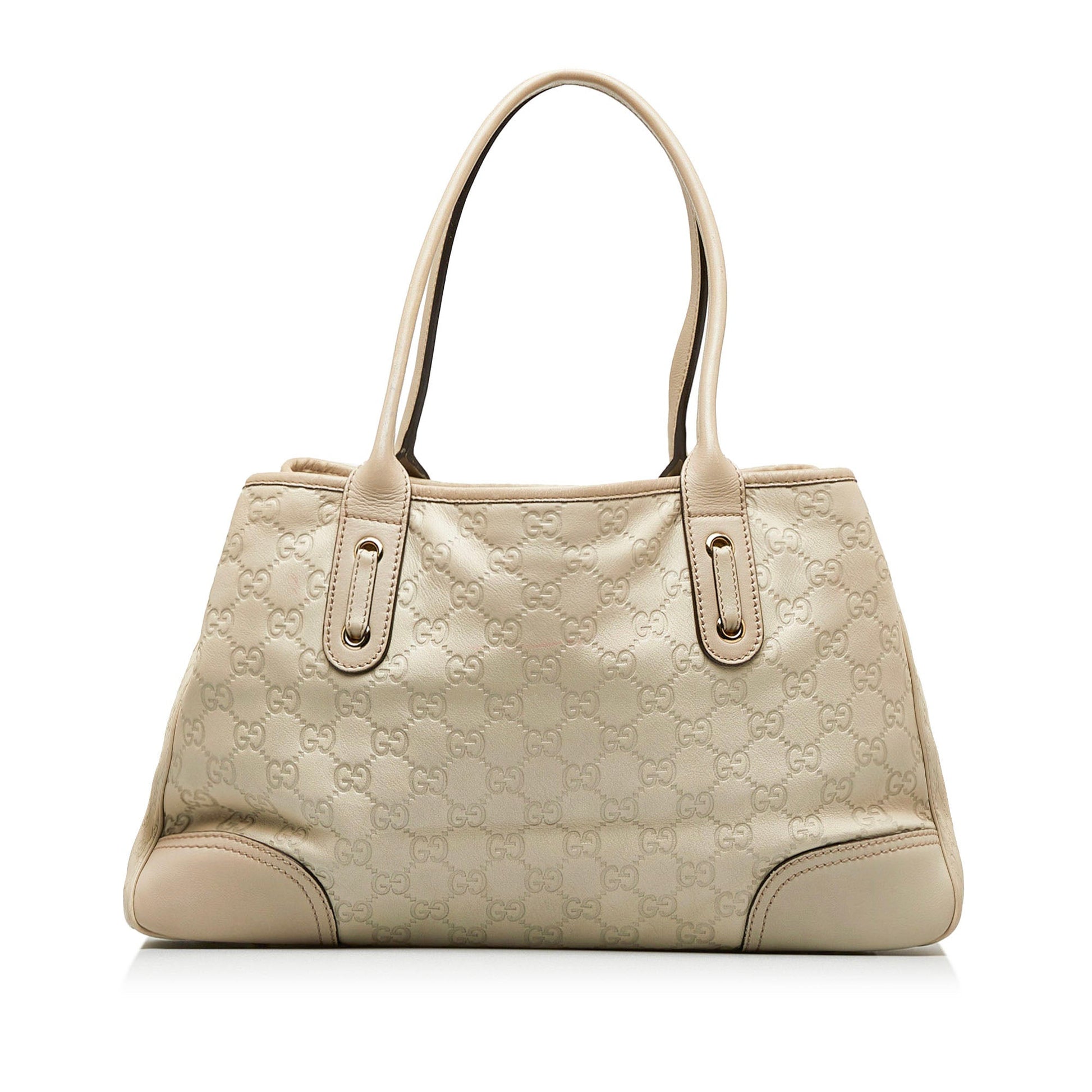 Gucci Guccissima Brown Leather Tote Style 2