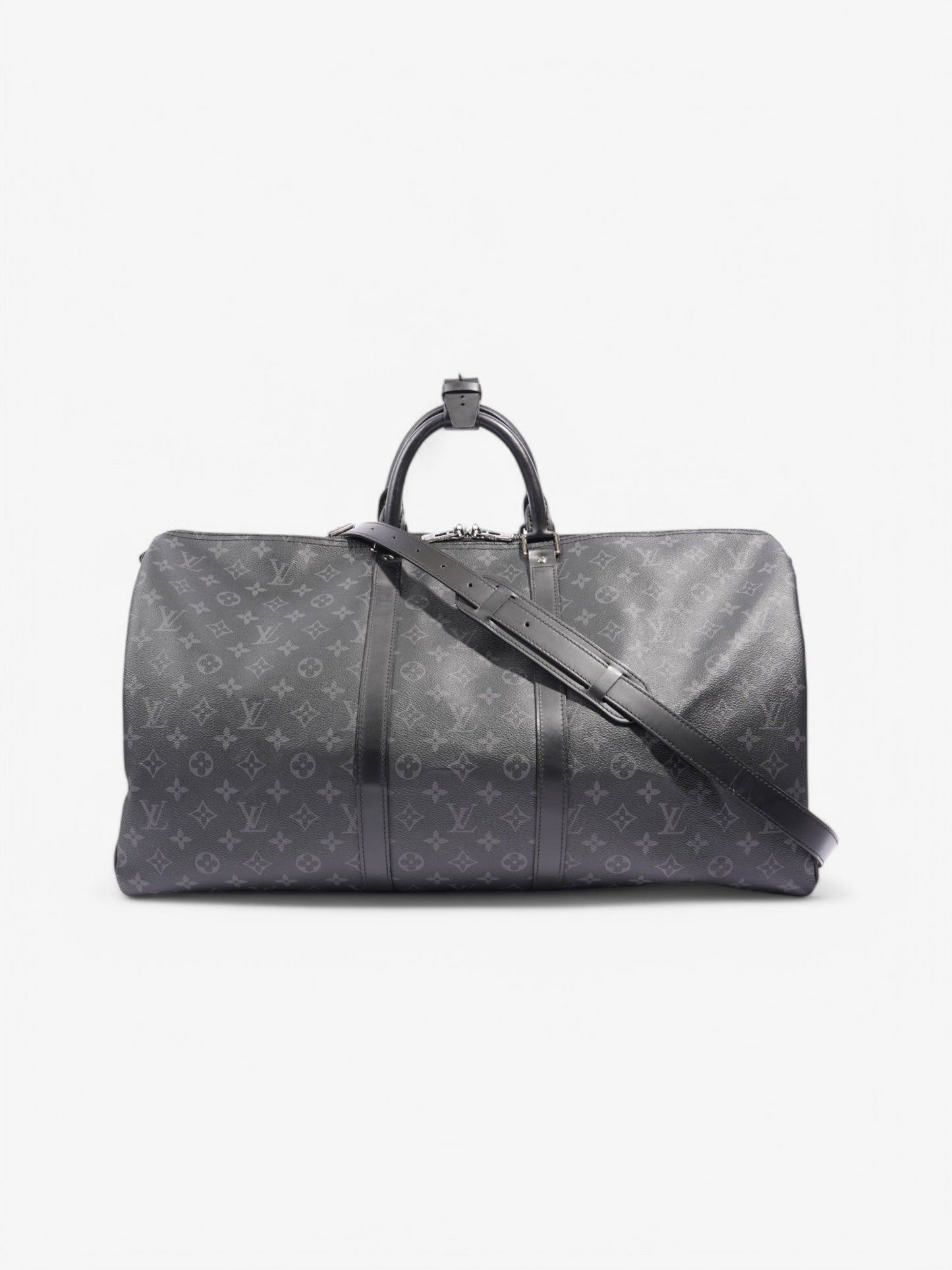 Louis Vuitton Keepall Bandouliere Monogram Eclipse Coated Canvas 55