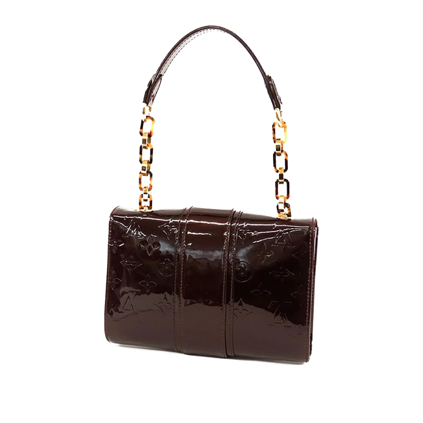 Purple Louis Vuitton Monogram Vernis Vermont Avenue Handbag