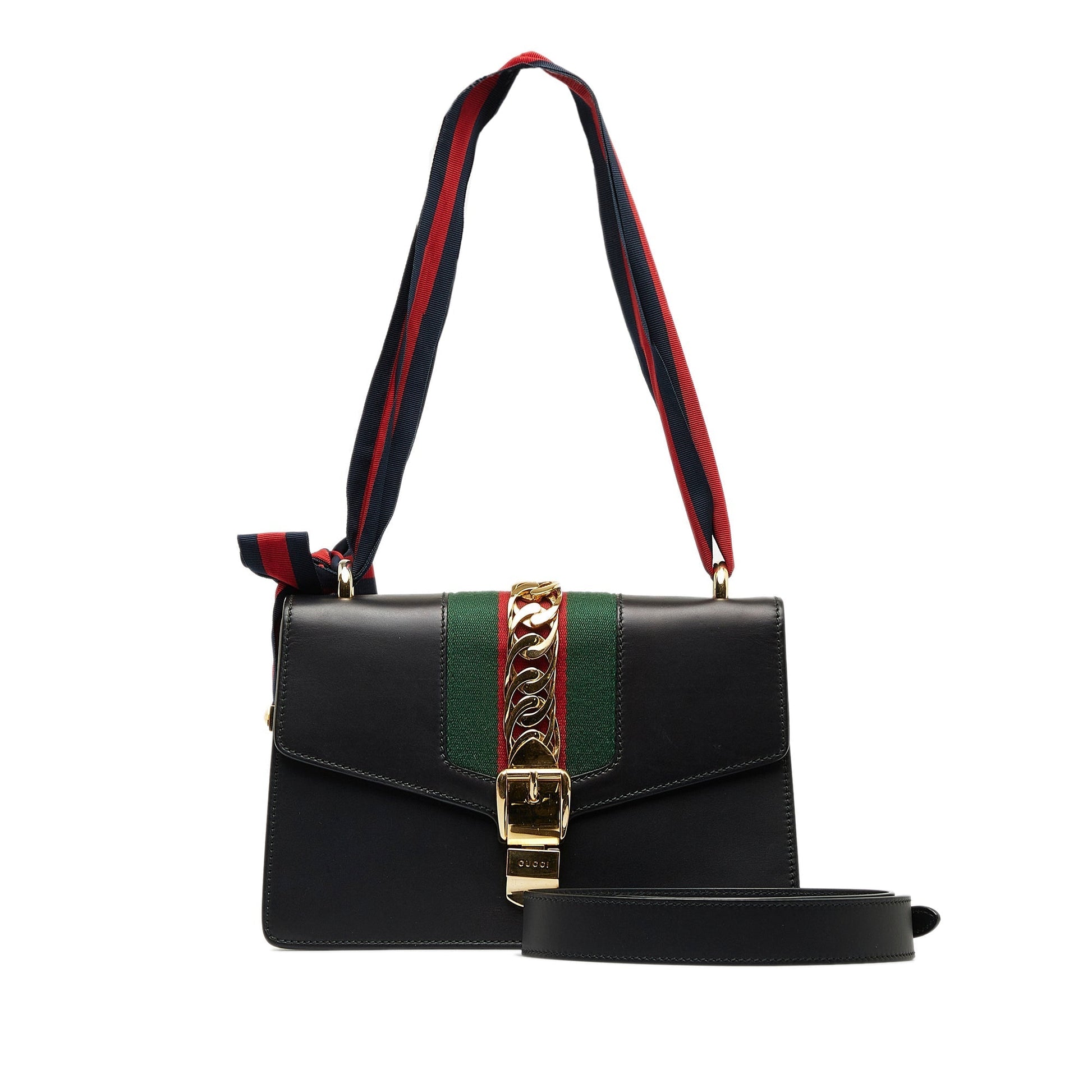 Gucci Sylvie Leather Shoulder Bag Style 1
