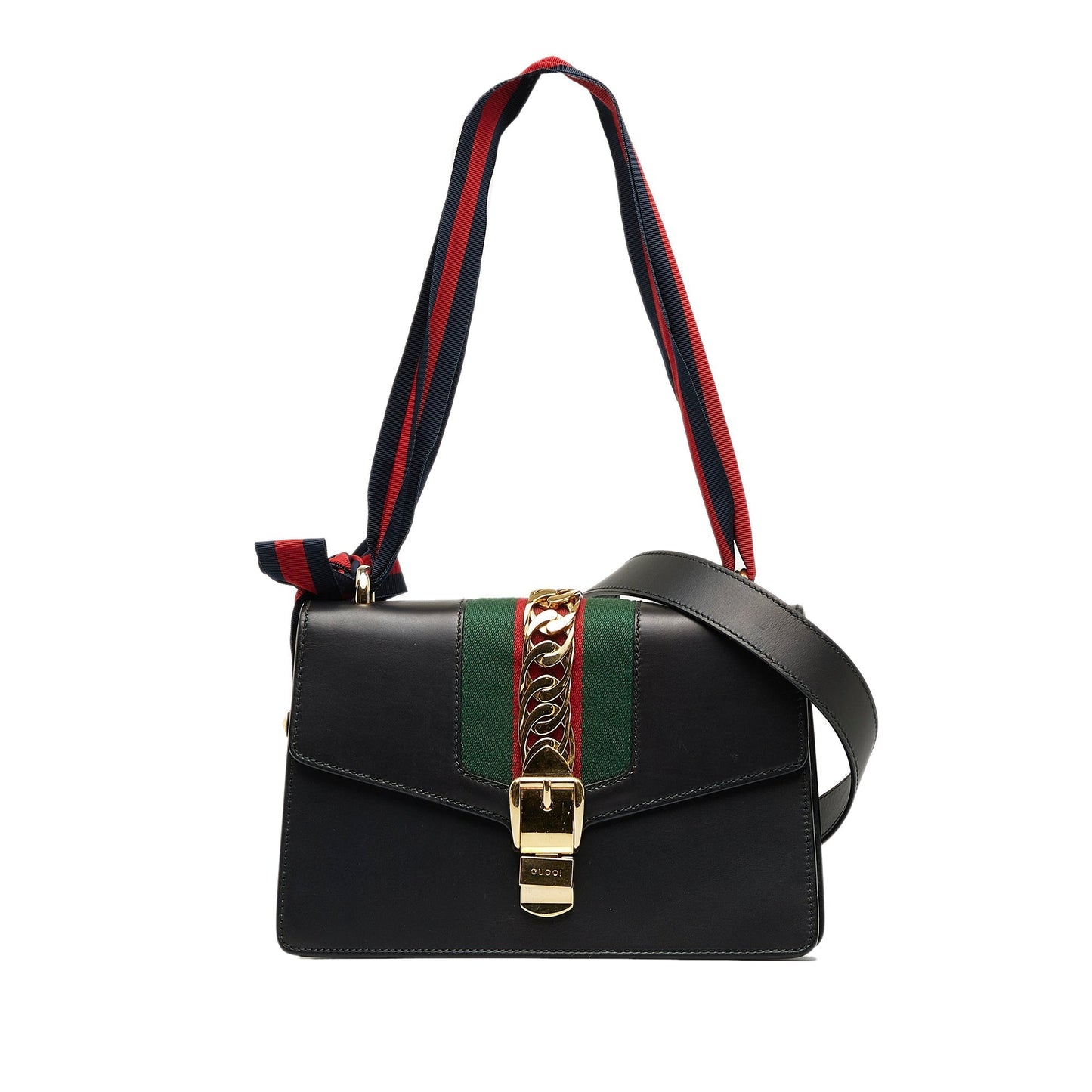 Gucci Sylvie Leather Shoulder Bag Style 1