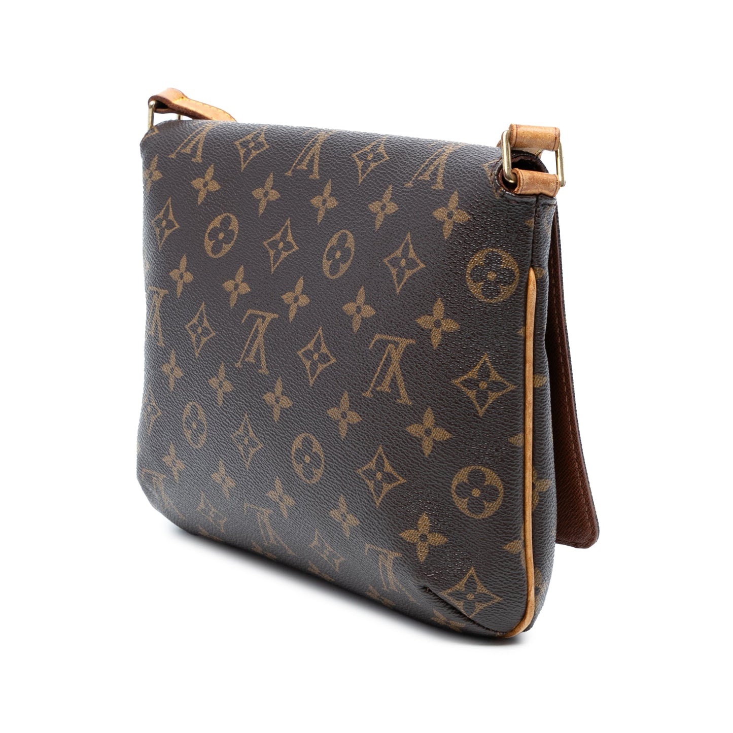 Brown Louis Vuitton Monogram Mtte Tango Short Strap Shoulder Bag