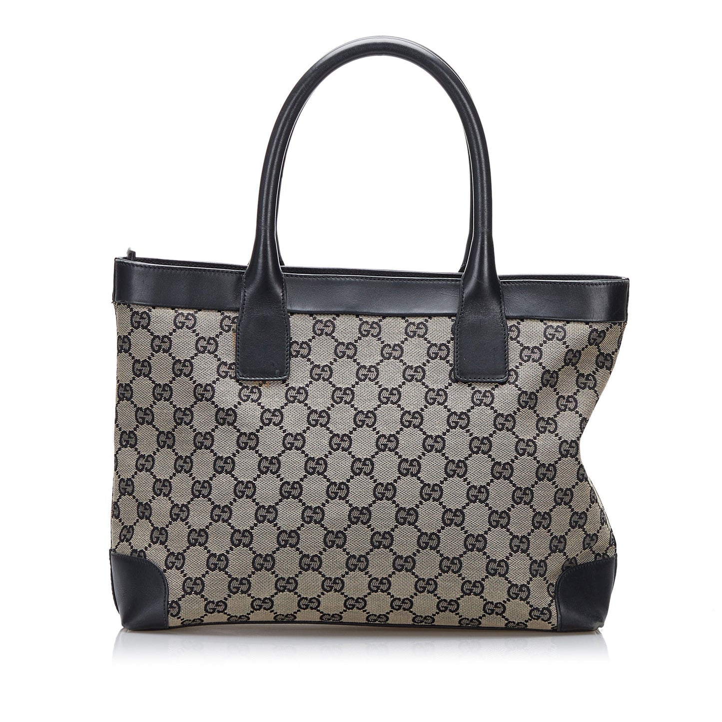 Gucci Leather Canvas Tote Style 36