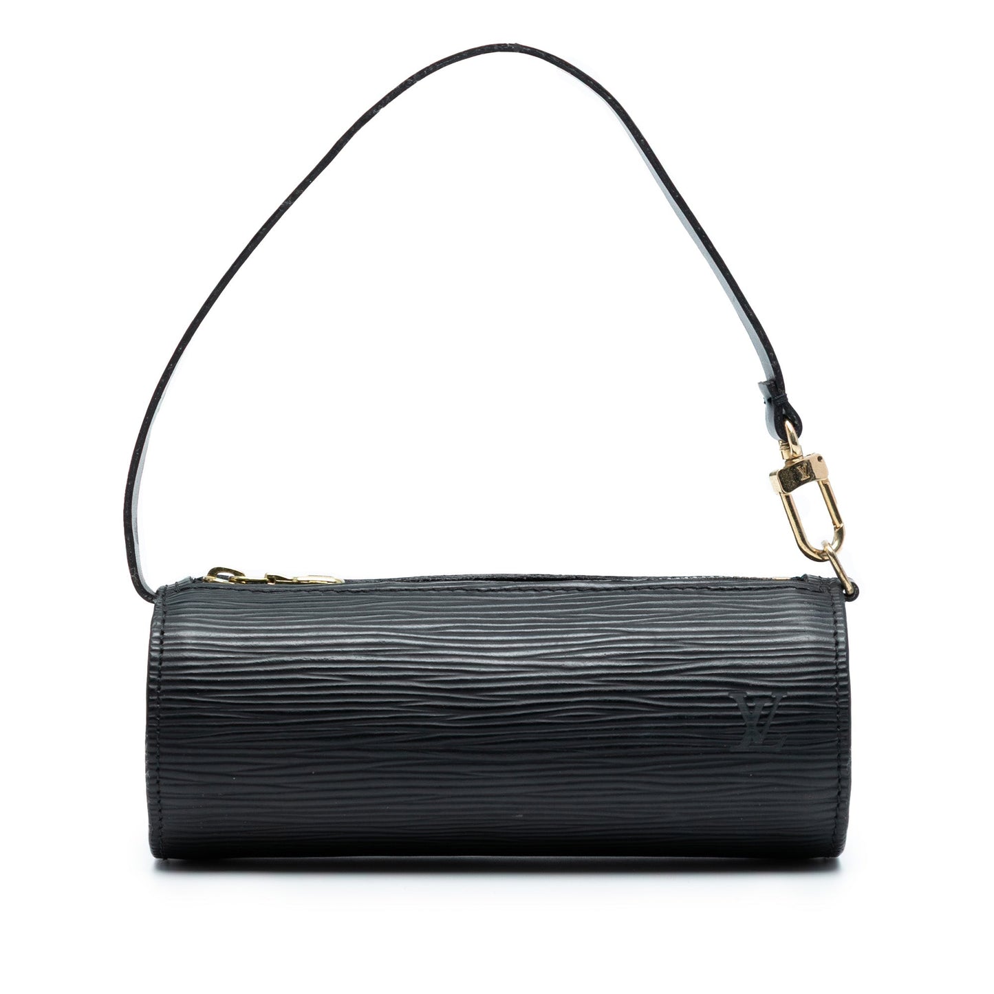 Black Louis Vuitton Epi Pochette Papillon Handbag
