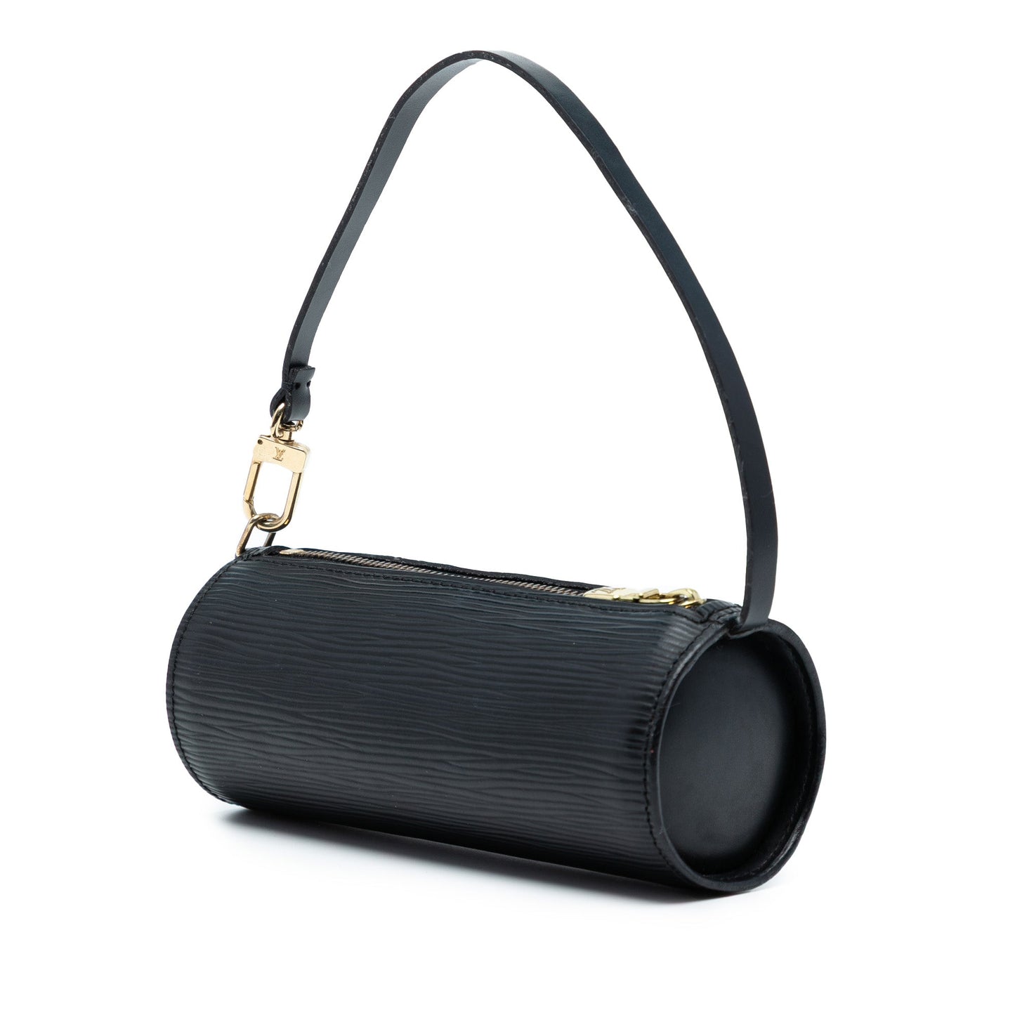 Black Louis Vuitton Epi Pochette Papillon Handbag