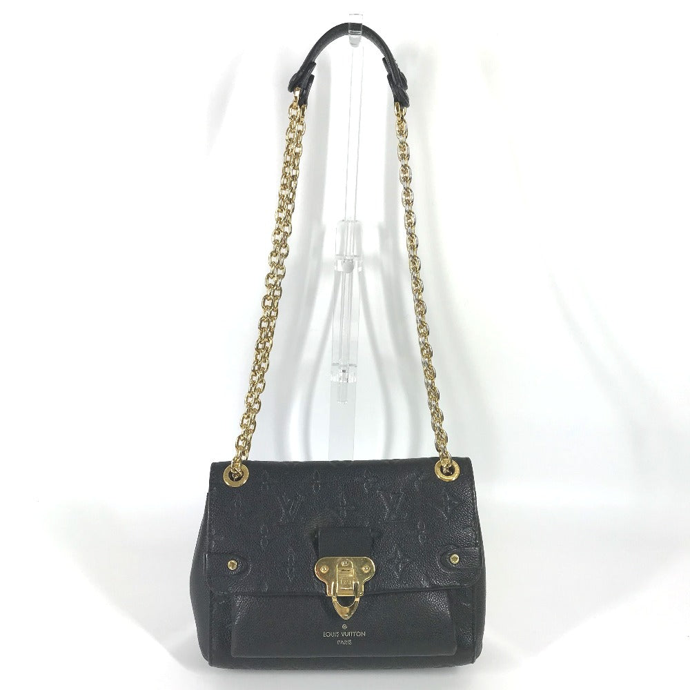 LOUIS VUITTON Shoulder Bag M44550 Monogram Ann Platt Leather black Monogram Ann Platt Vavan BB