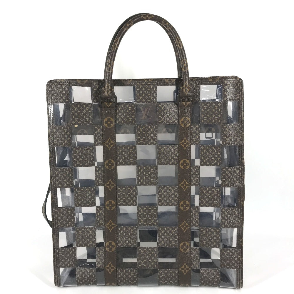 LOUIS VUITTON Handbag M20866 Monogram Canvas, Plastics Brown monogram chess Sac Plat