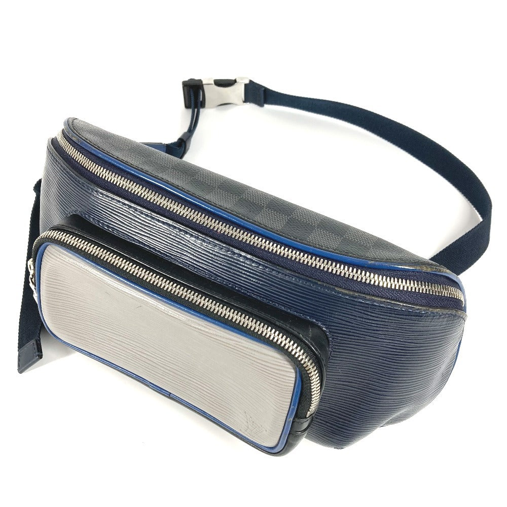 LOUIS VUITTON Sling bag M51464 Damier Graphite Canvas, Epi Leather Navy Damier Graffit Epi Bum bag