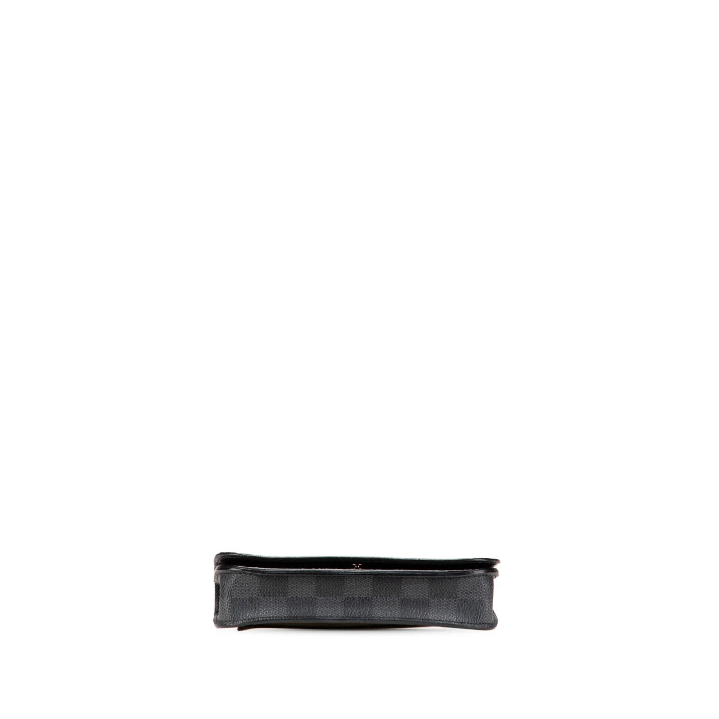 Black Louis Vuitton Damier Graphite Pochette Homme Ceinture Belt Bag