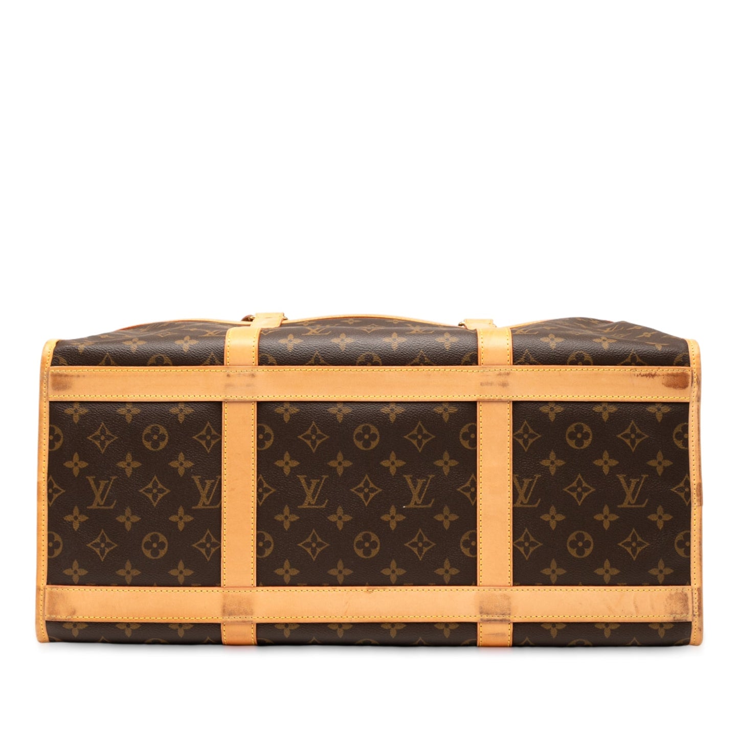 Brown Louis Vuitton Monogram Sac Chien Pet Carrier 50 Travel Bag