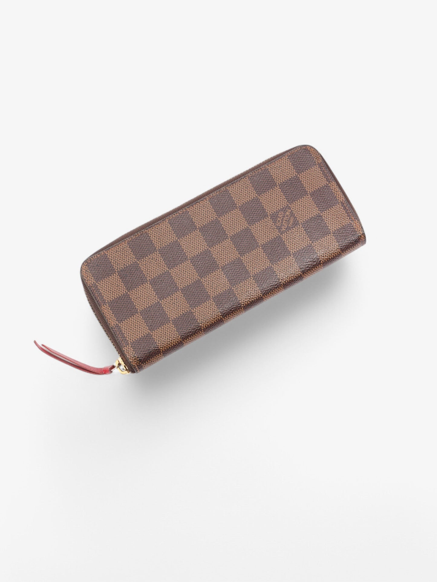 Louis Vuitton Clemence Wallet Damier Ebene Coated Canvas