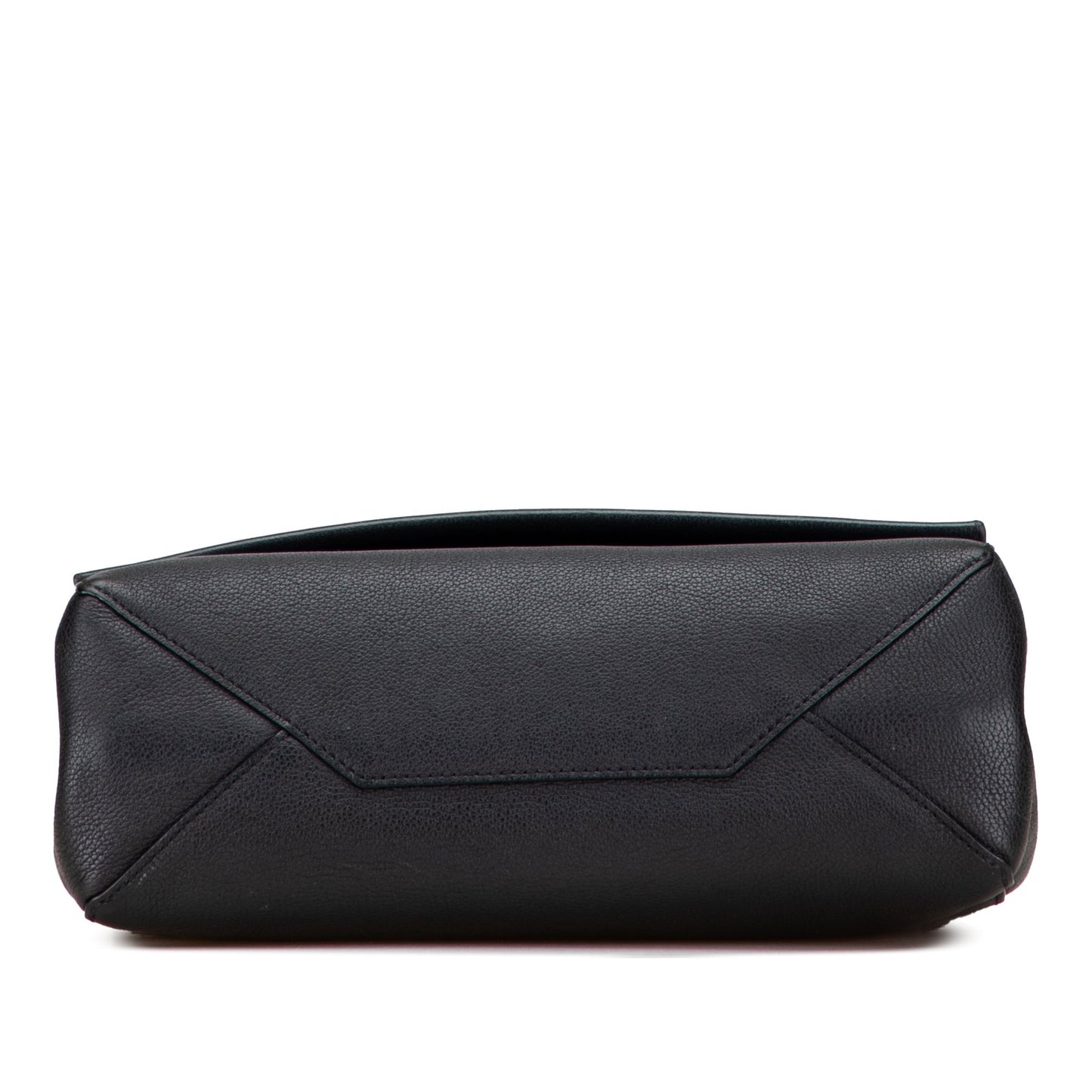 Black Louis Vuitton Leather Lockme II Satchel