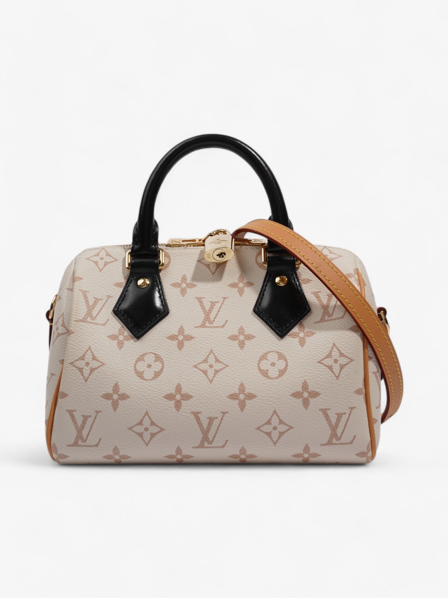 Louis Vuitton Speedy Bandoulière Monogram Dune / Black Coated Canvas 20