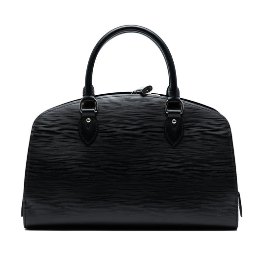 Black Louis Vuitton Epi Jasmine Handbag