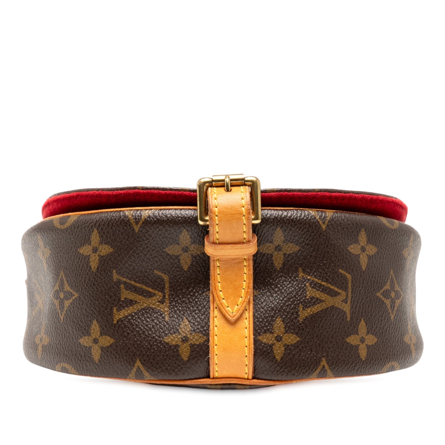 Brown Louis Vuitton Monogram Sac Tambourine Crossbody Bag